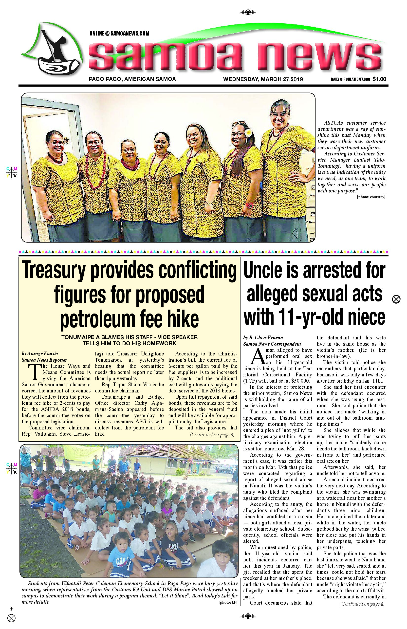 SN News Wednesday, March 27, 2019