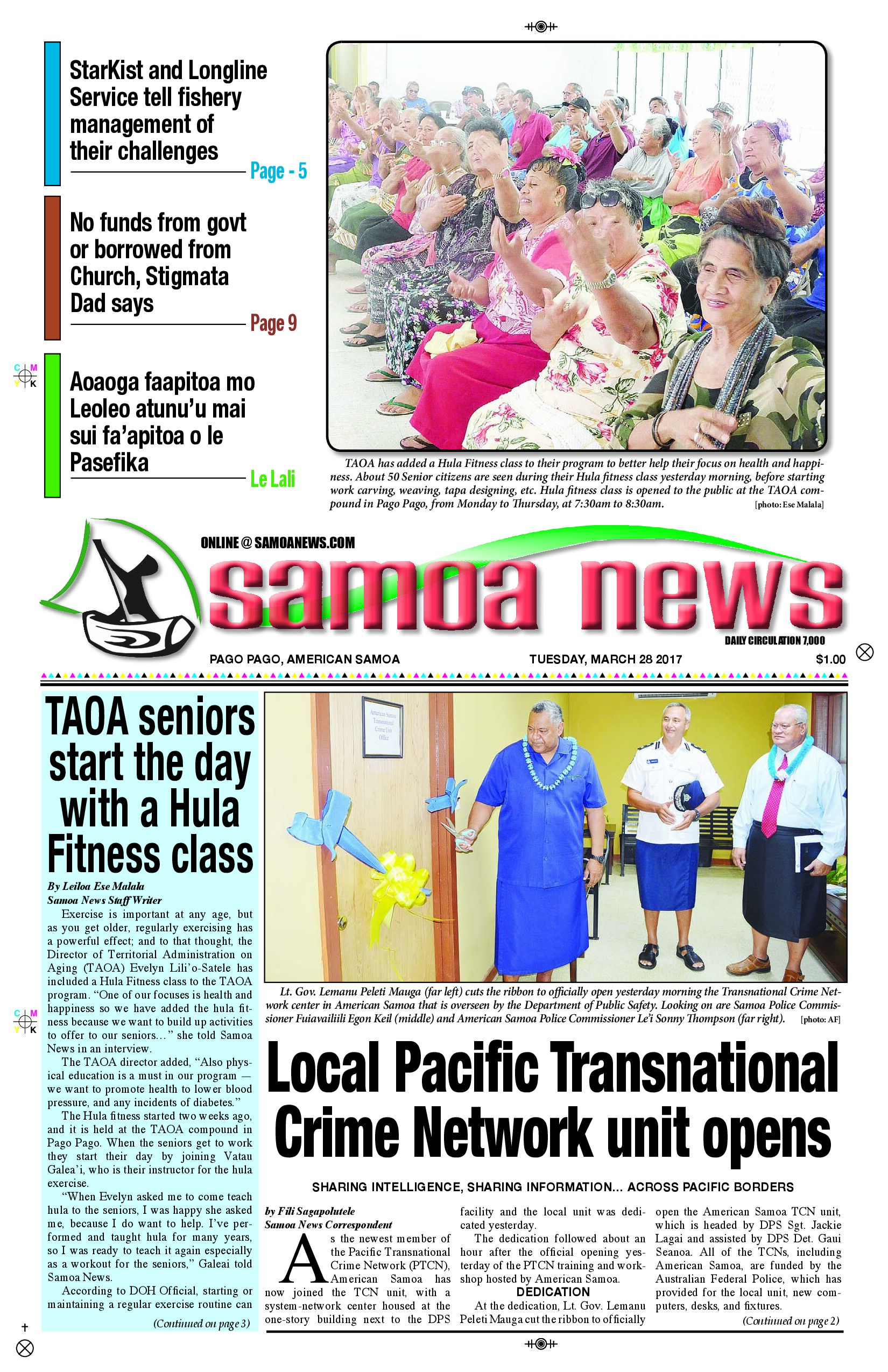 SN News Tuesday, March 28, 2017