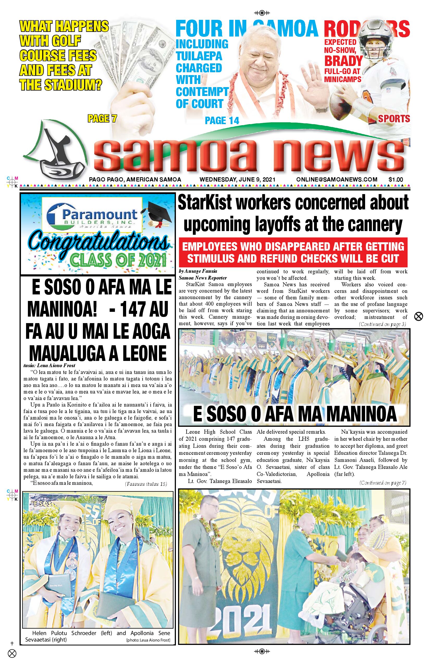 SN News Wednesday, June 09, 2021