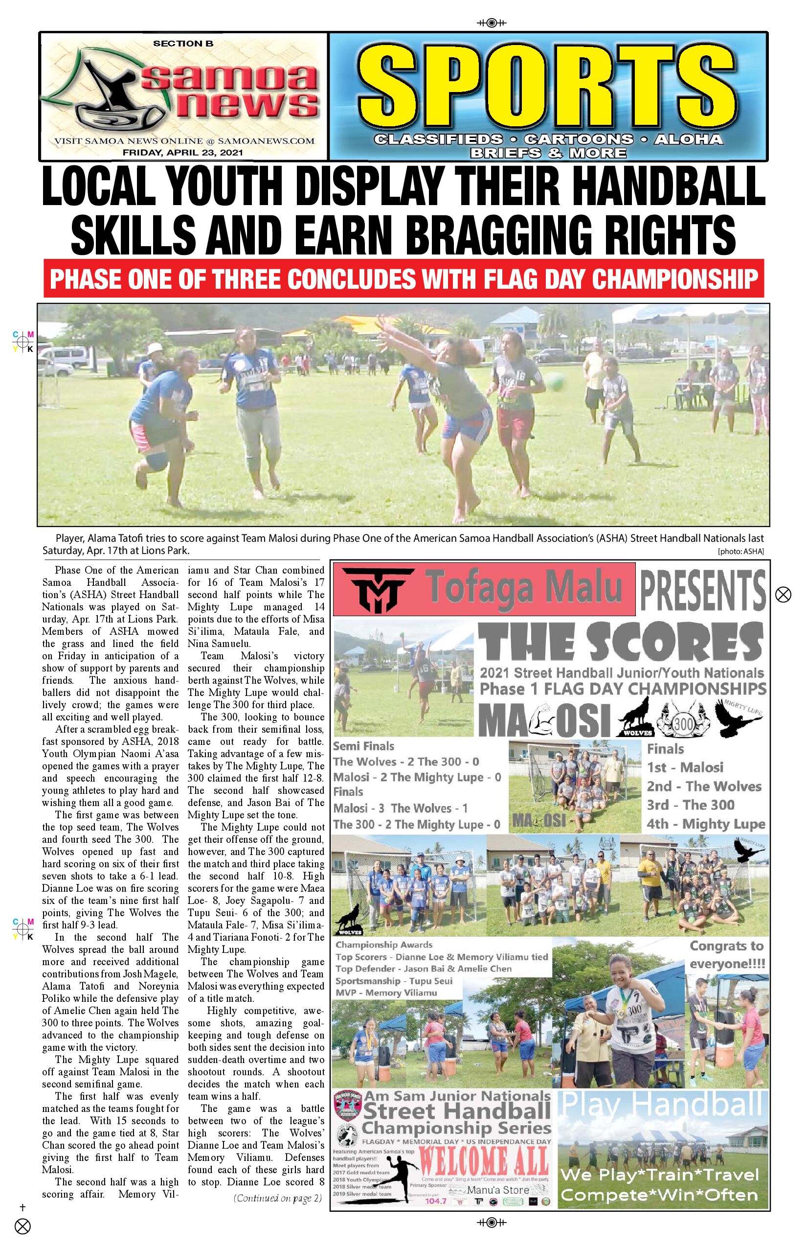 SN Sports Friday, April 23, 2021