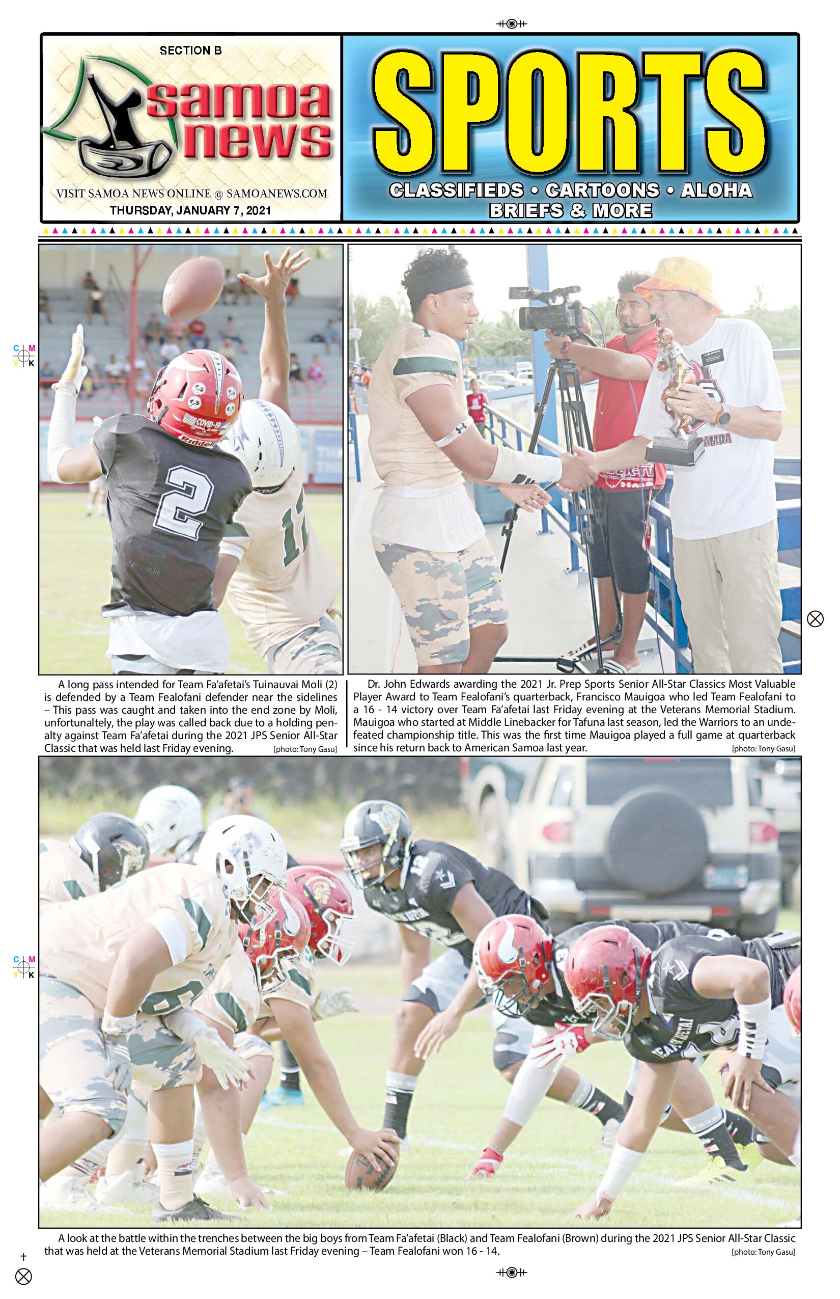 SN Sports Thursday, Jan. 07, 2021