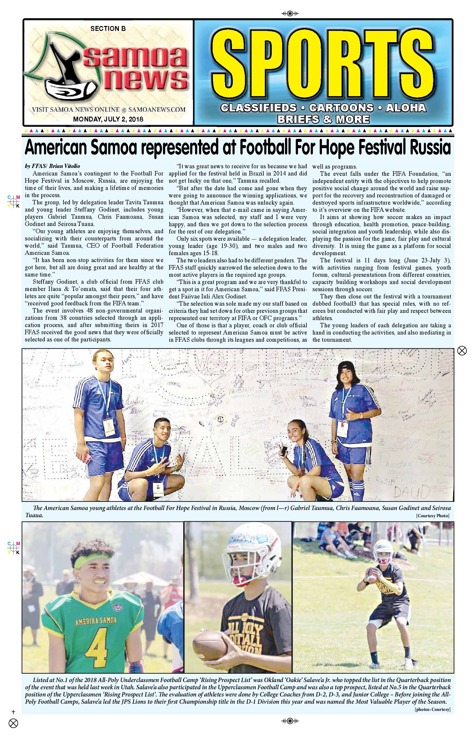 SN Sports Monday, July 02, 2018