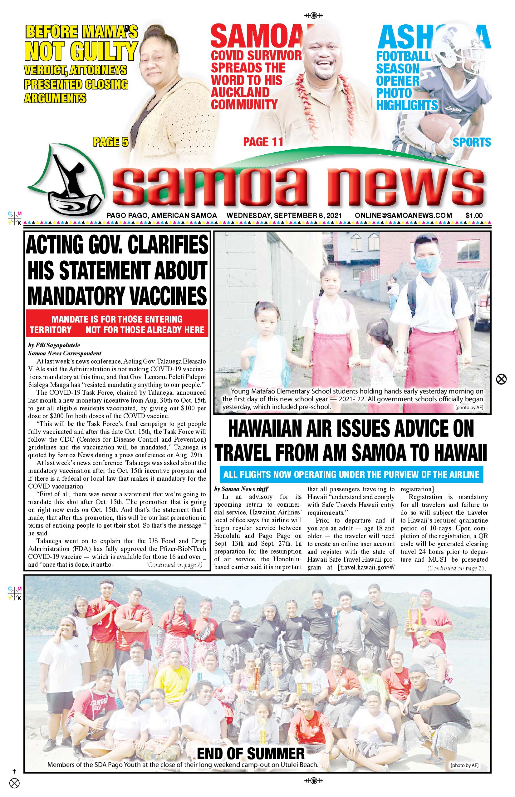 SN News Wednesday, September 08, 2021