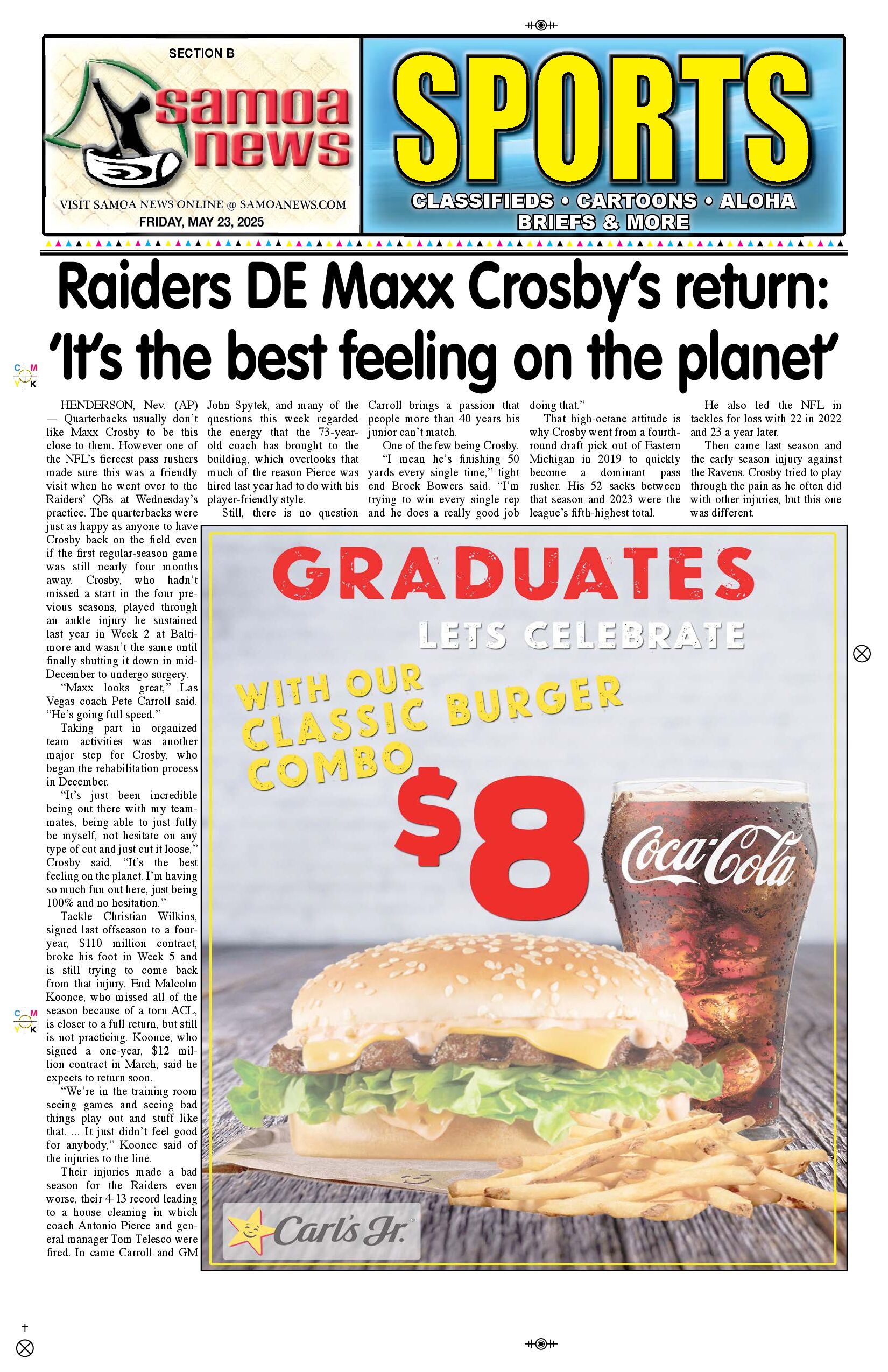 SN Sports Friday, May 23, 2025