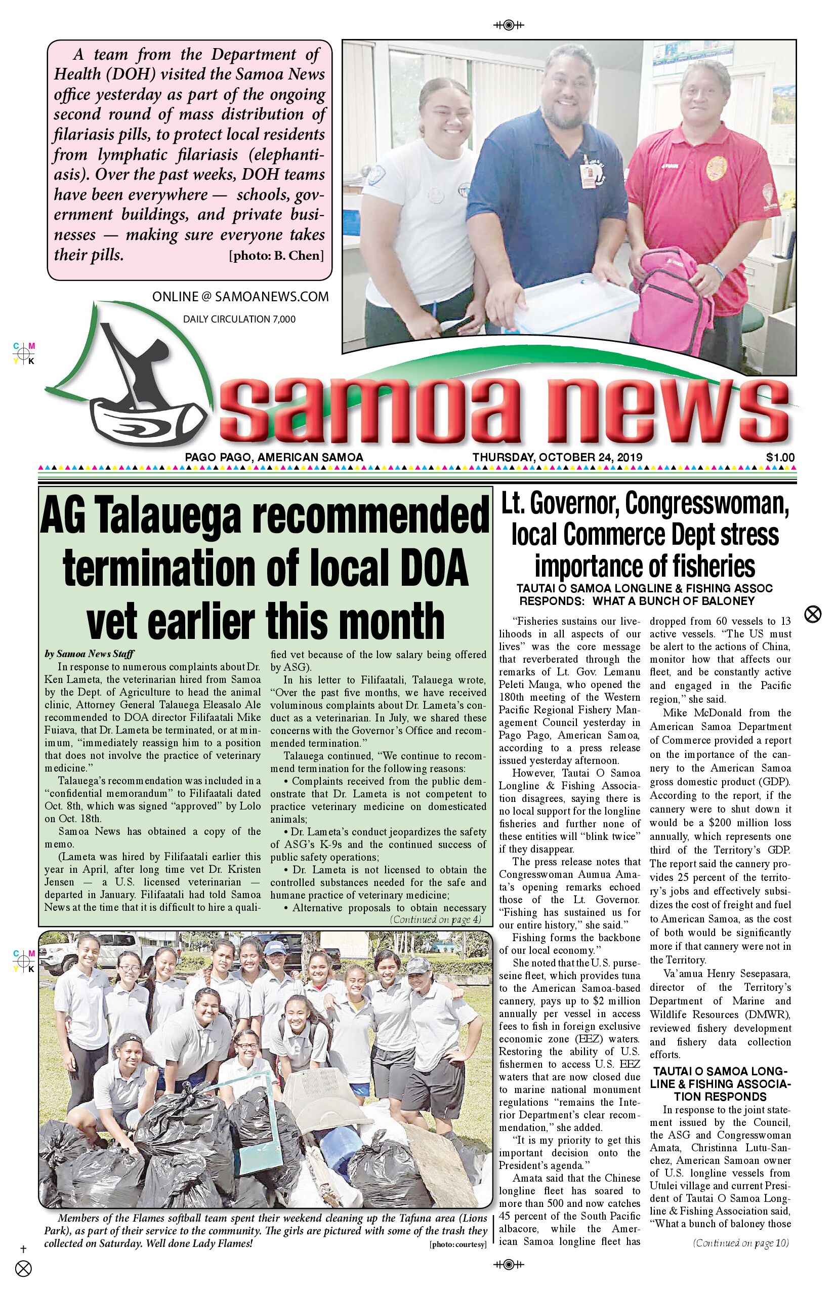 SN News Thursday, October 24, 2019