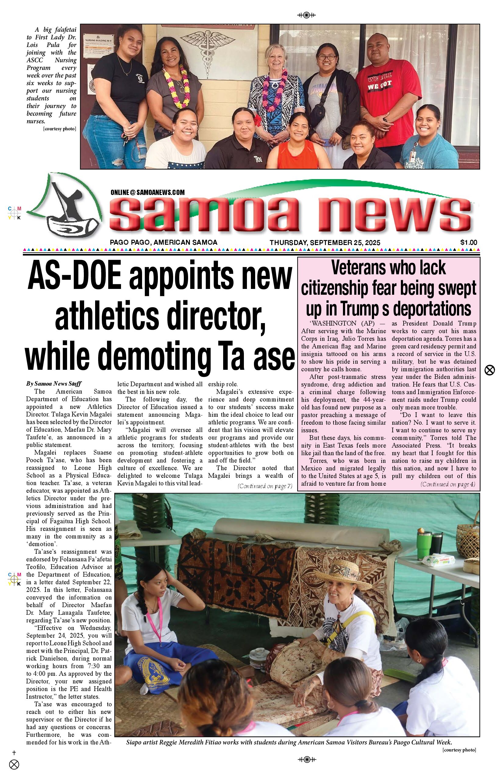 SN News Thursday, September 25, 2025