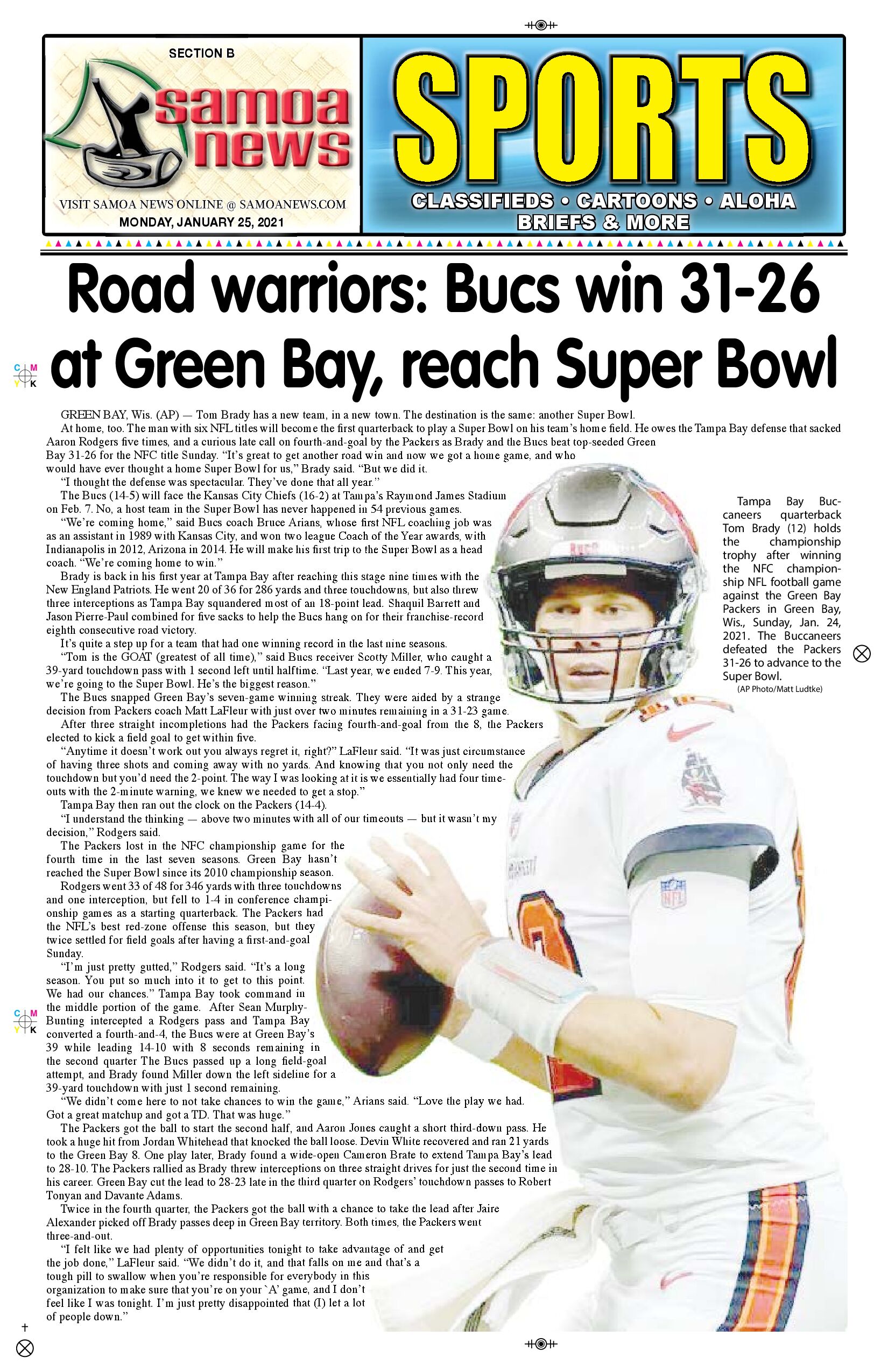 SN Sports Monday, Jan. 25, 2021