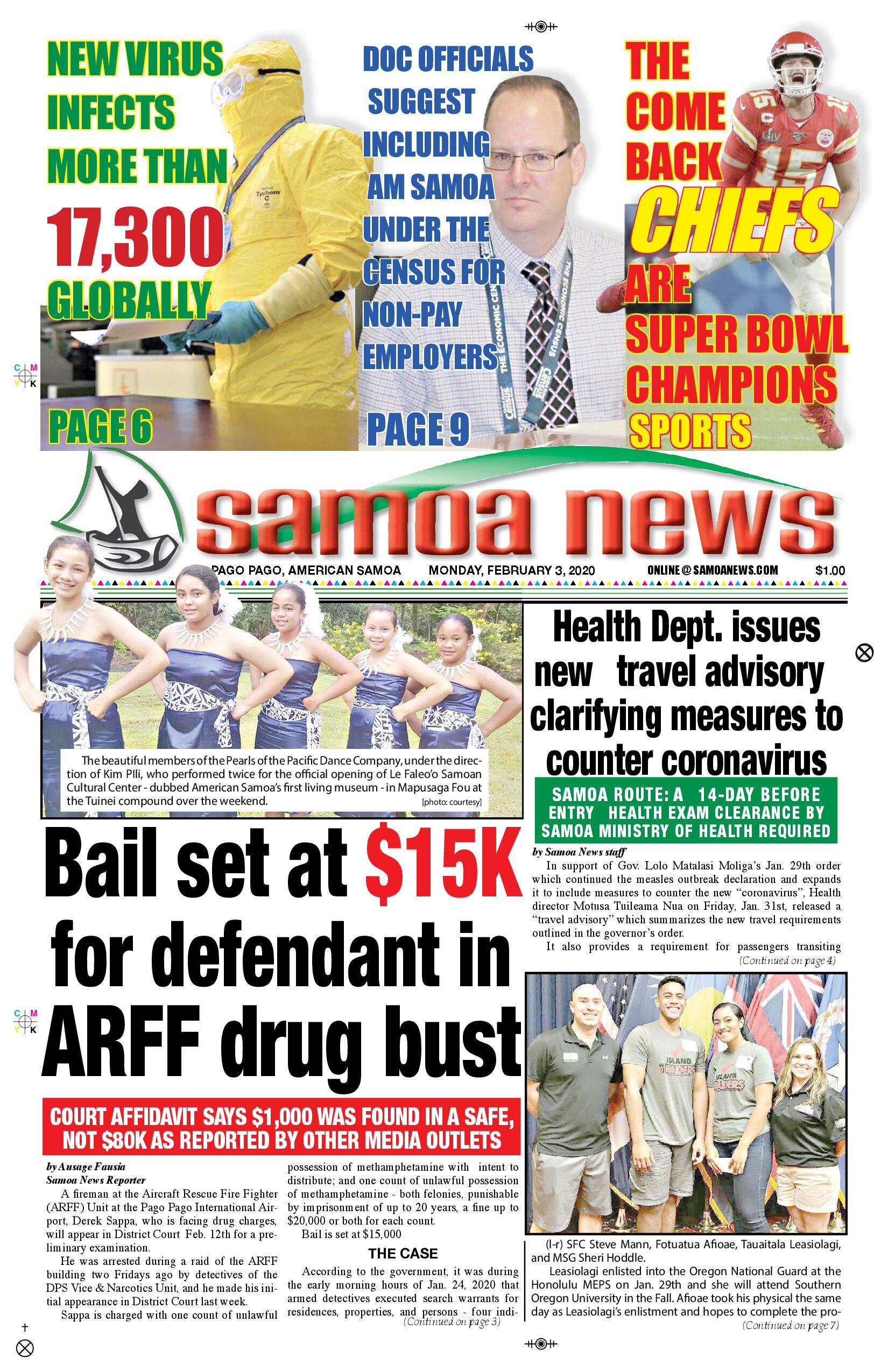 SN News Monday, February 03, 2020