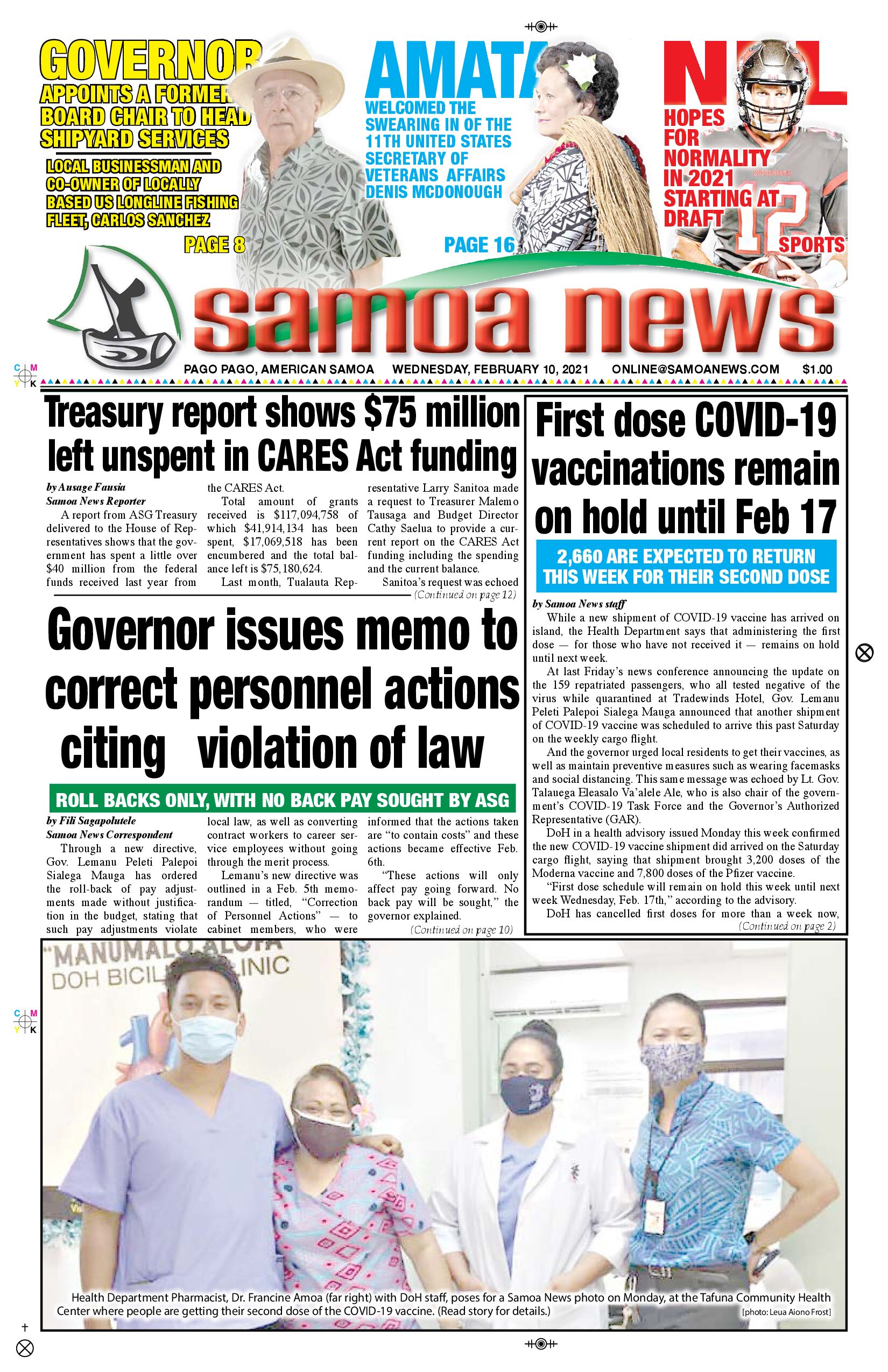 SN News Wednesday, Feb. 10, 2021