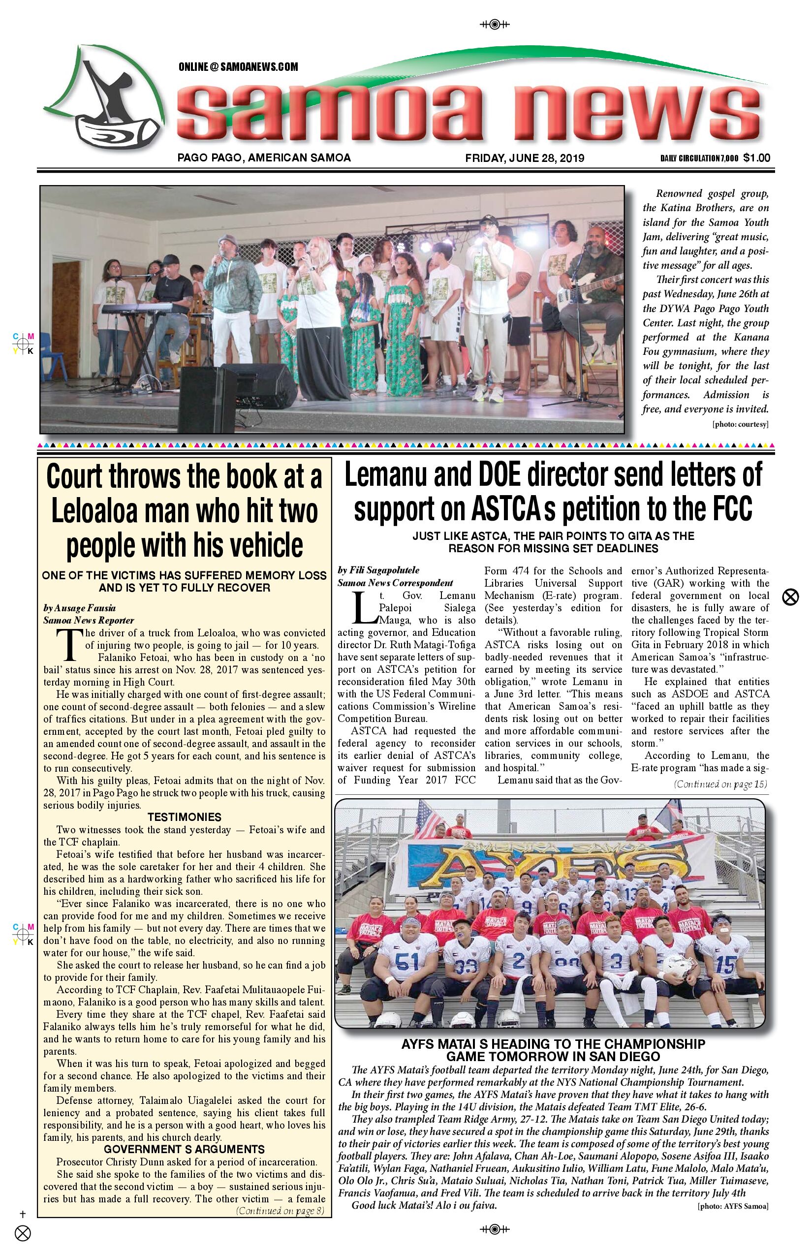 SN News Friday, June 28, 2019