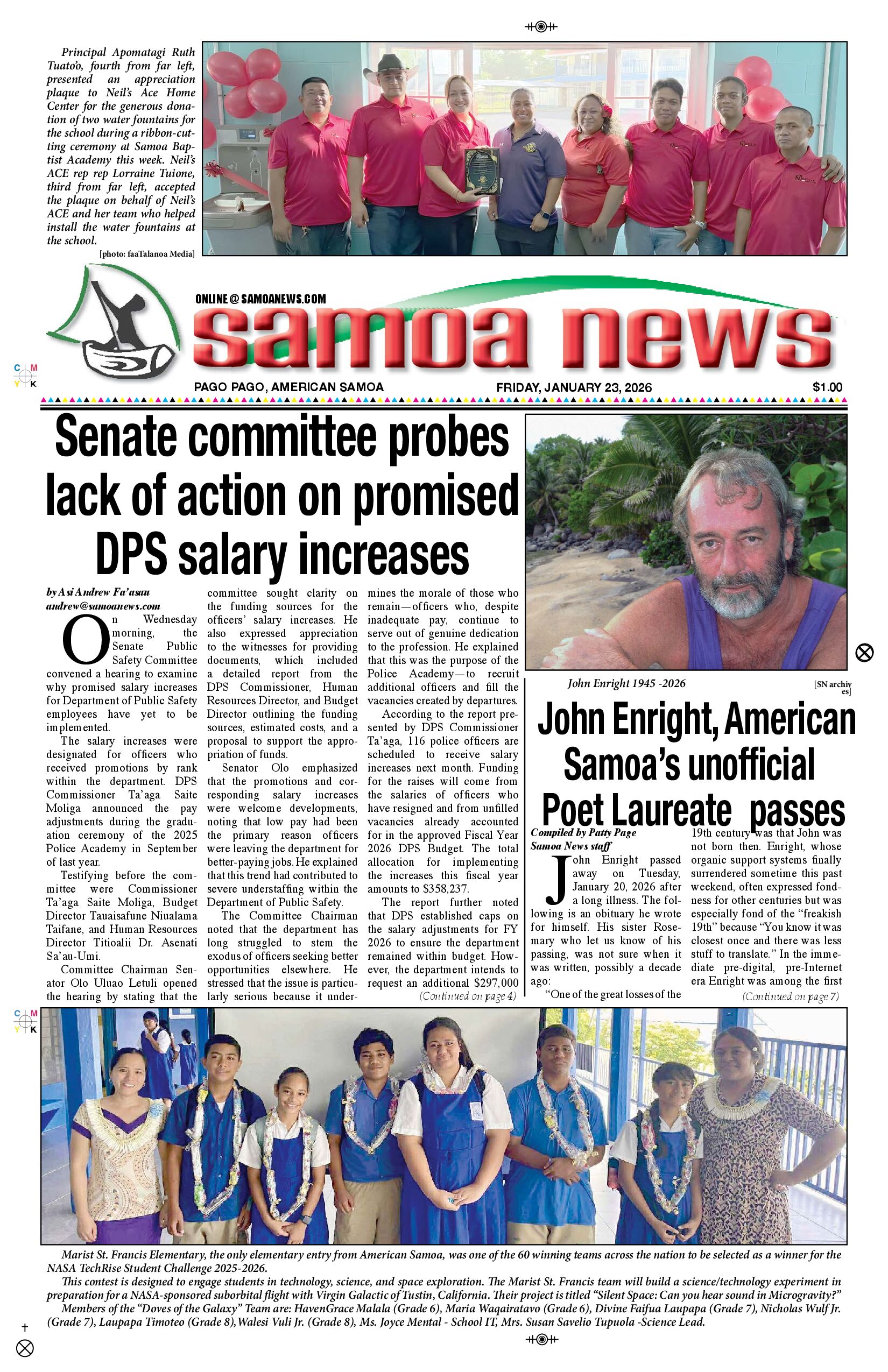 SN News Thursday, January 22, 2026