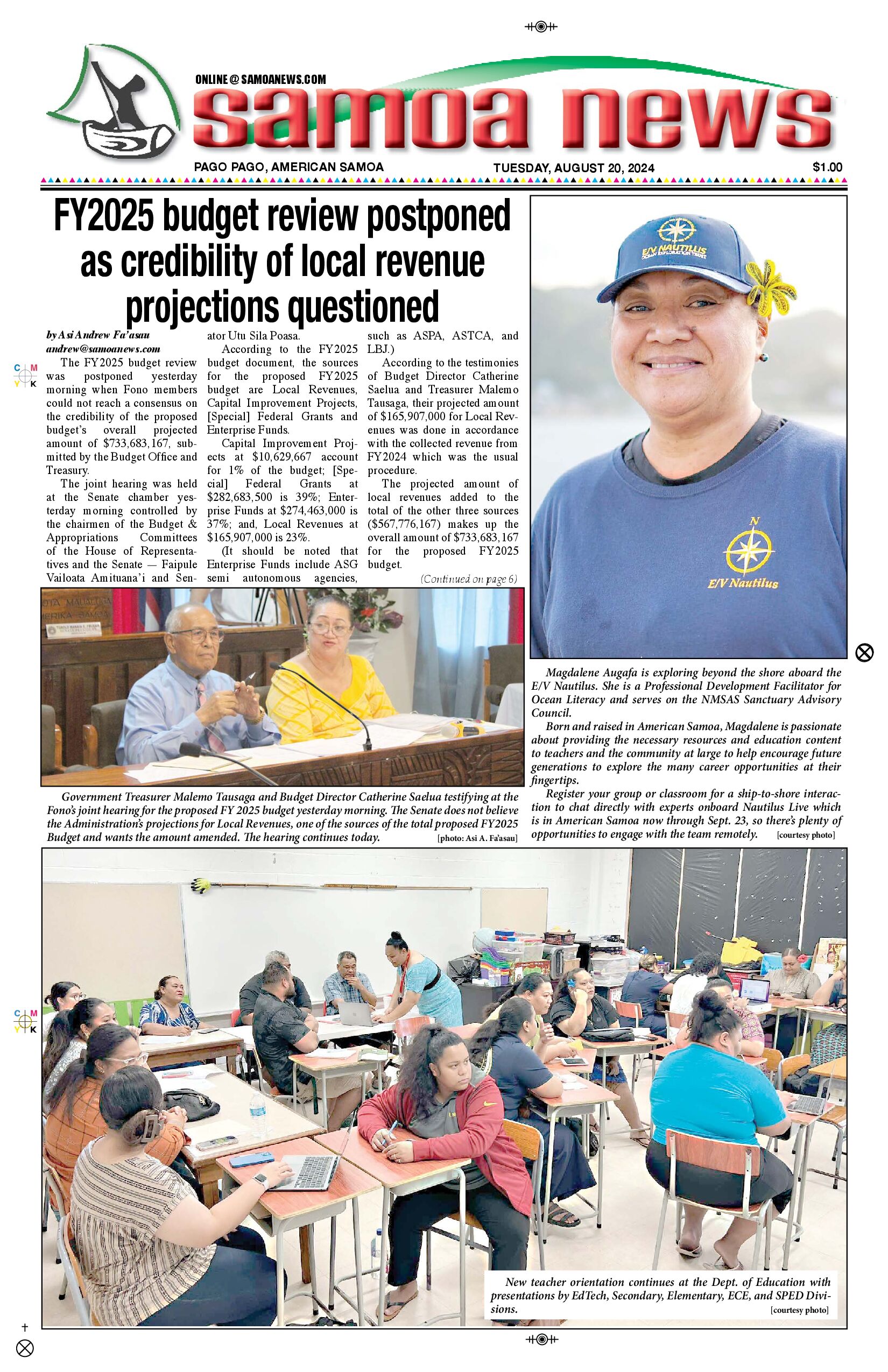 SN News Tuesday, August 20, 2024