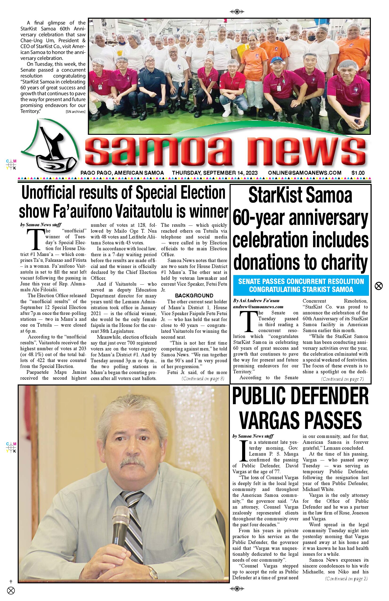 SN News Thursday, September 14, 2023