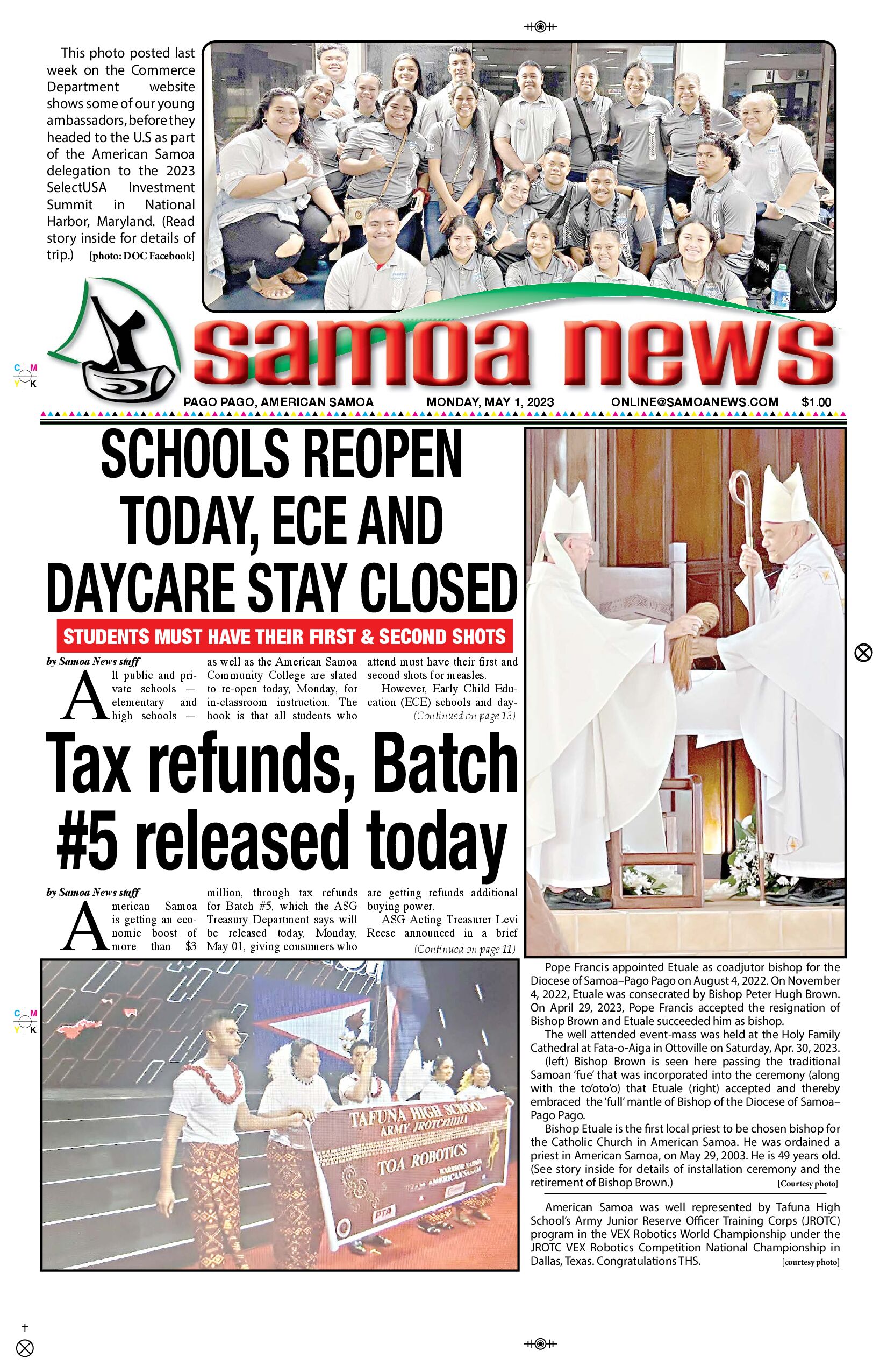 SN News Monday, May 01, 2023