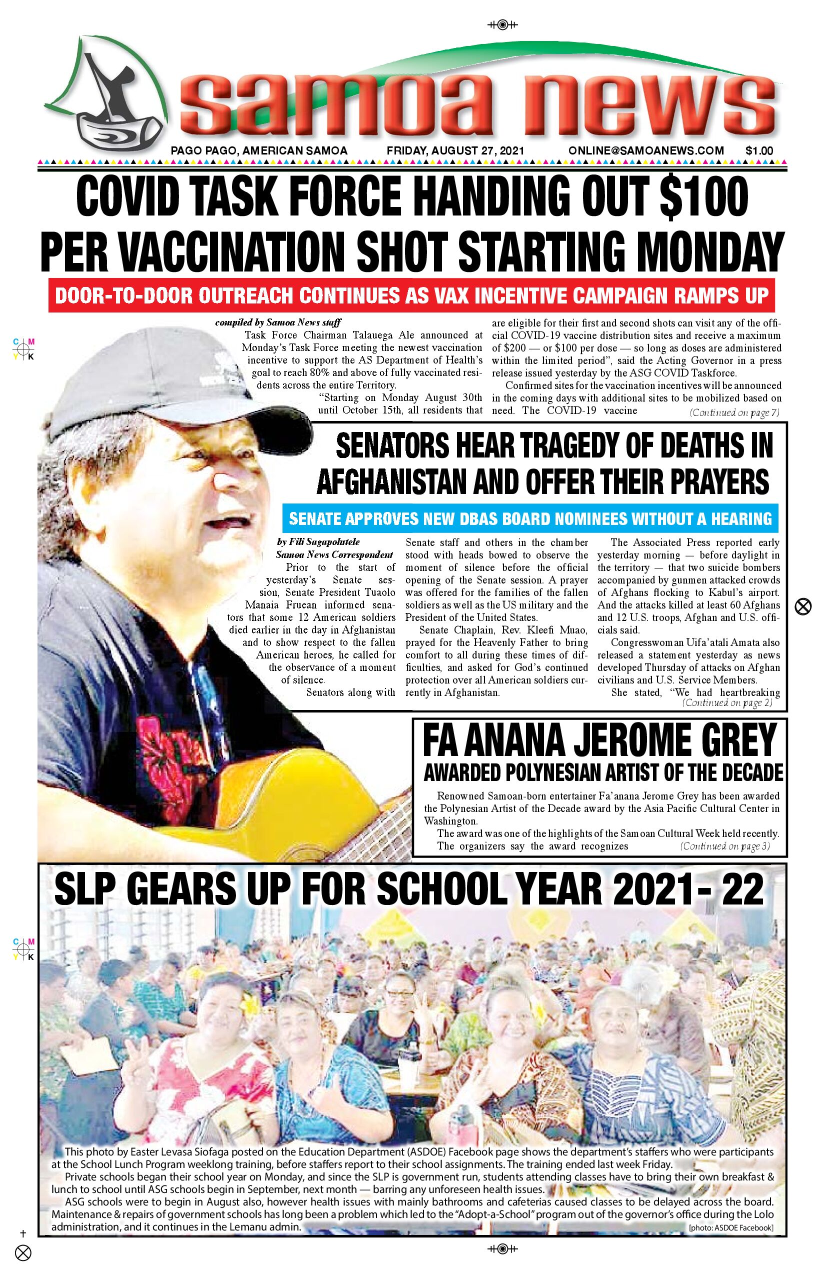 SN News Friday, August 27, 2021