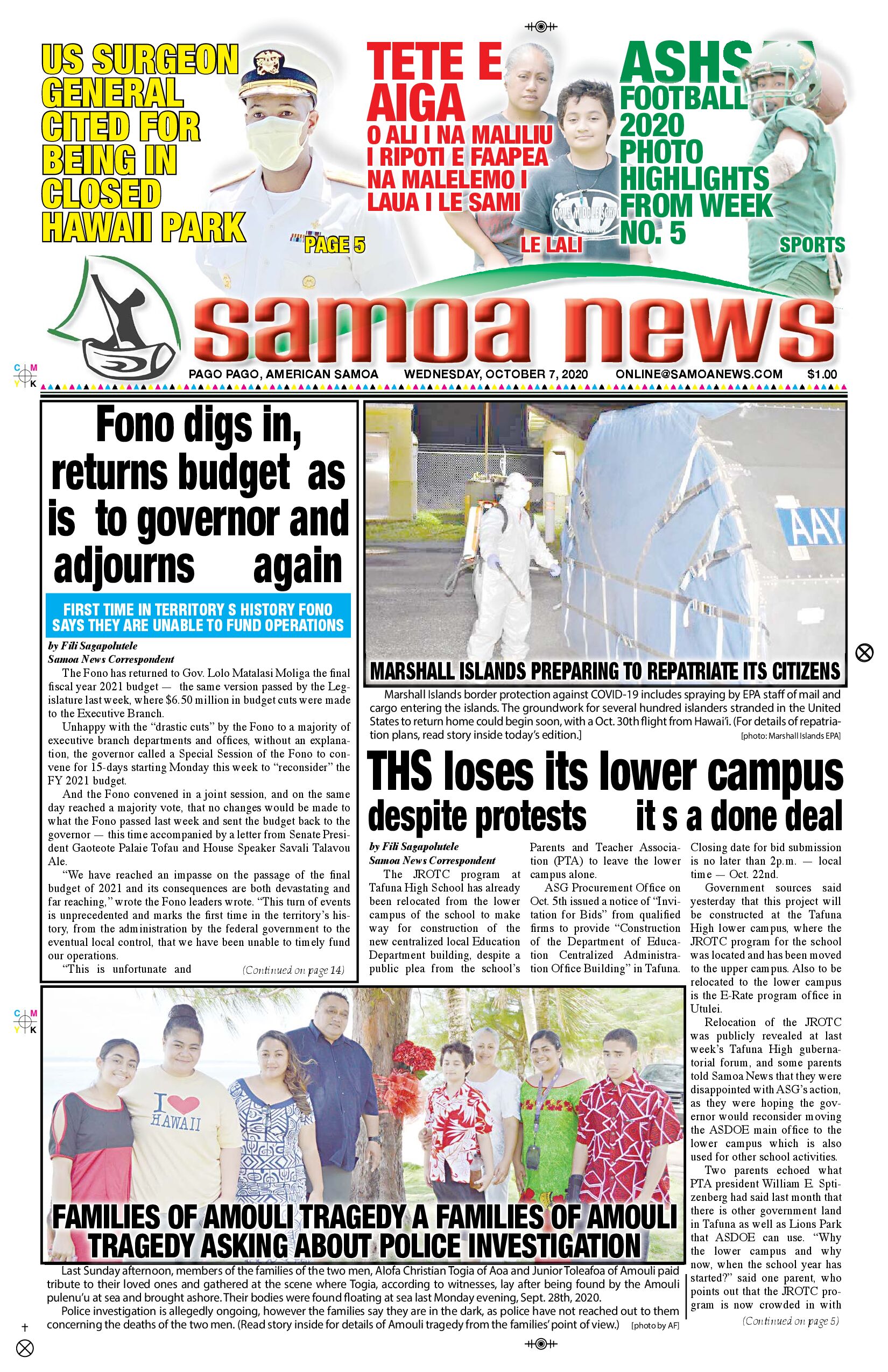 SN News Wednesday, Oct 07, 2020