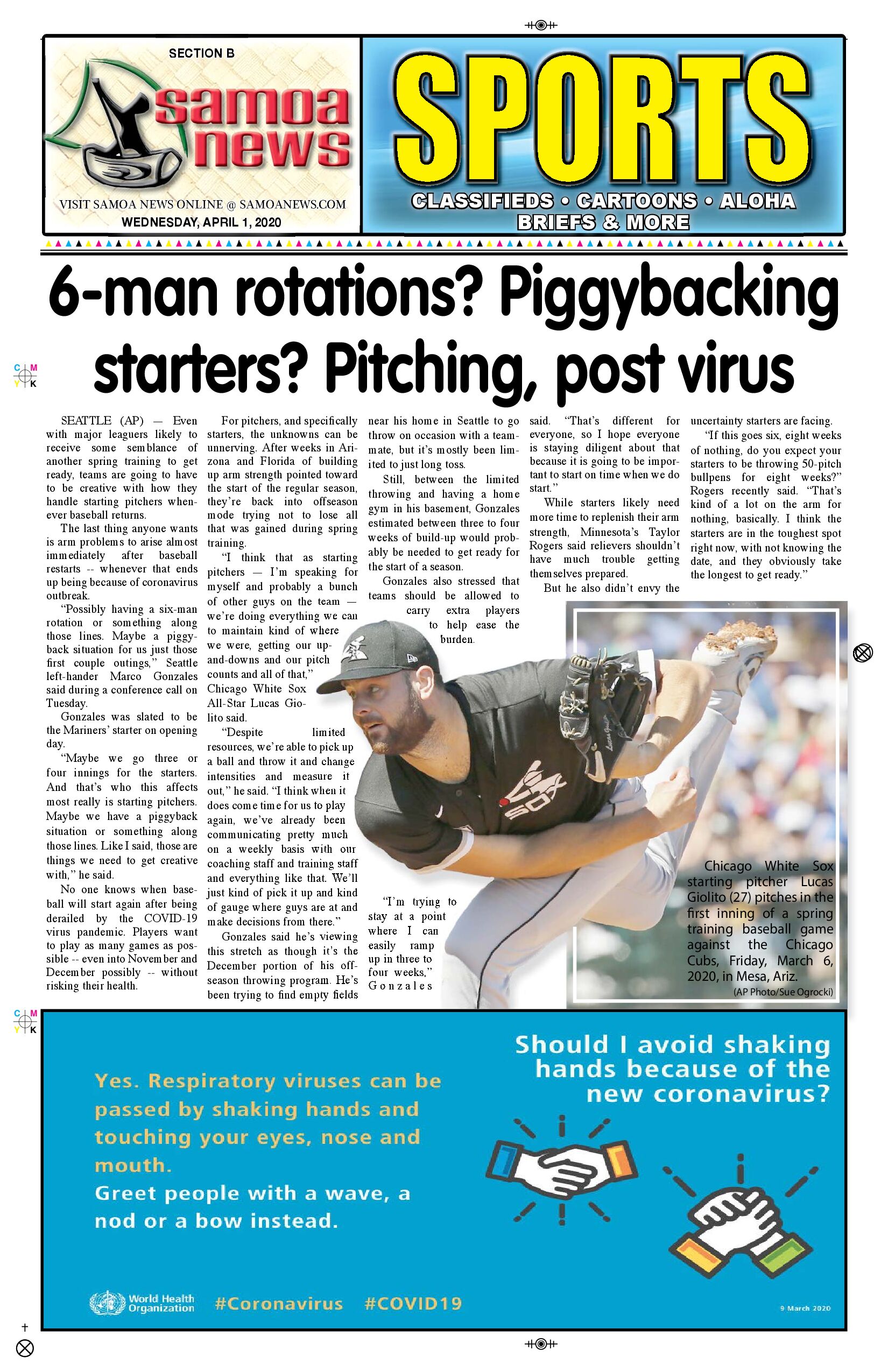 SN Sports Wednesday, April 01, 2020