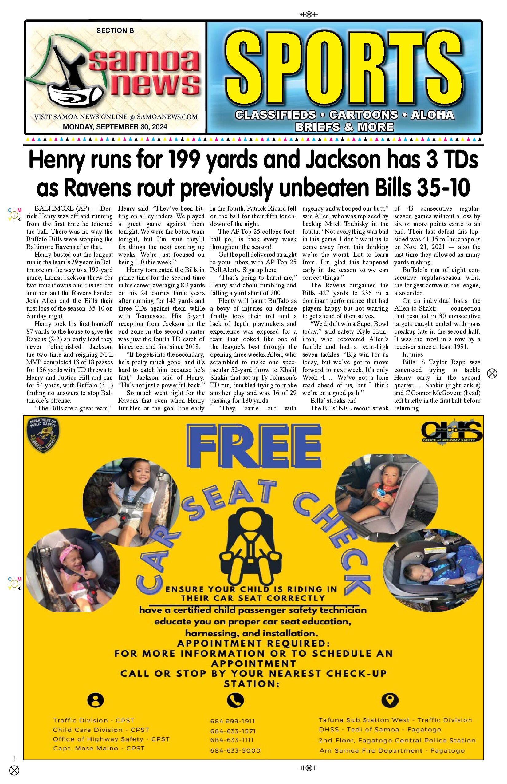 SN Sports Monday, September 30, 2024