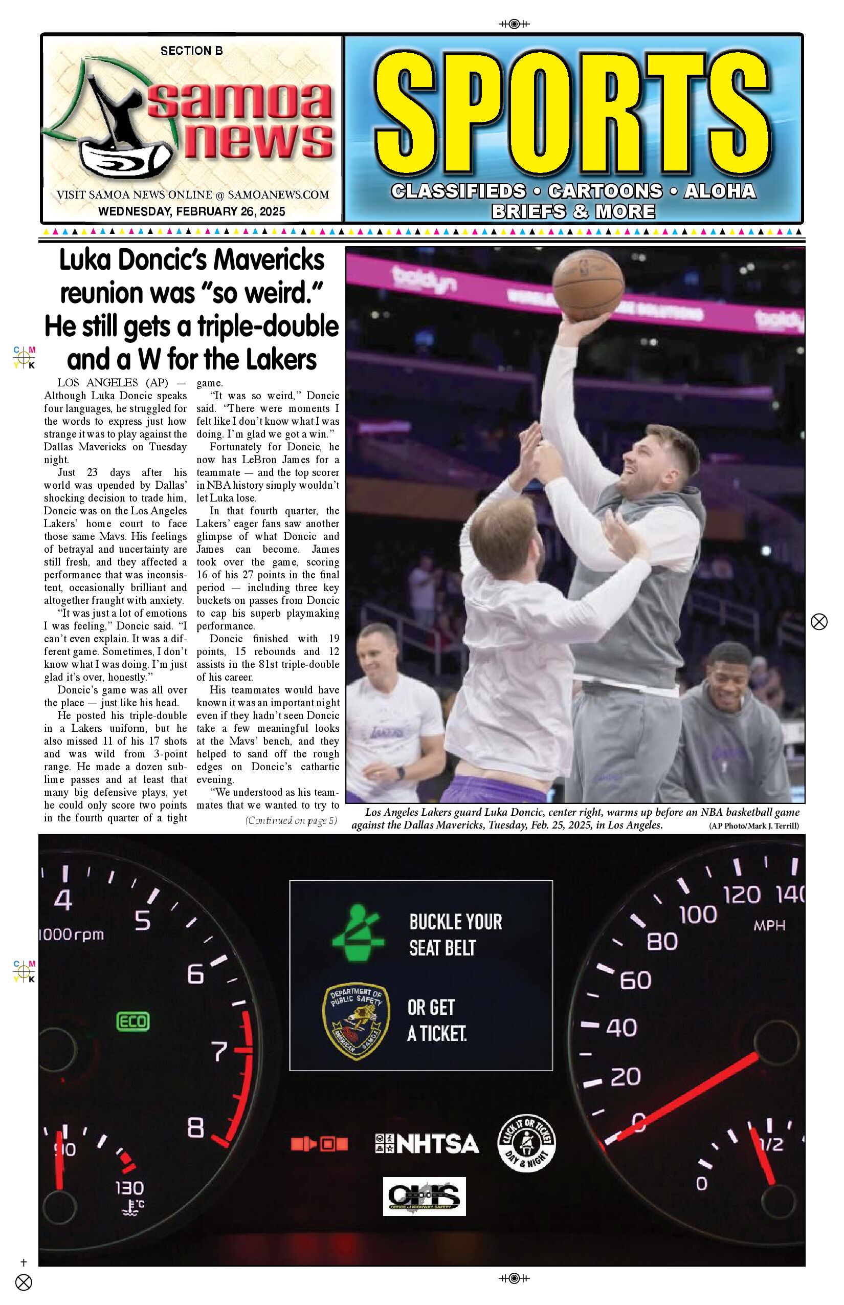 SN Sports Wednesday, February 26, 2025