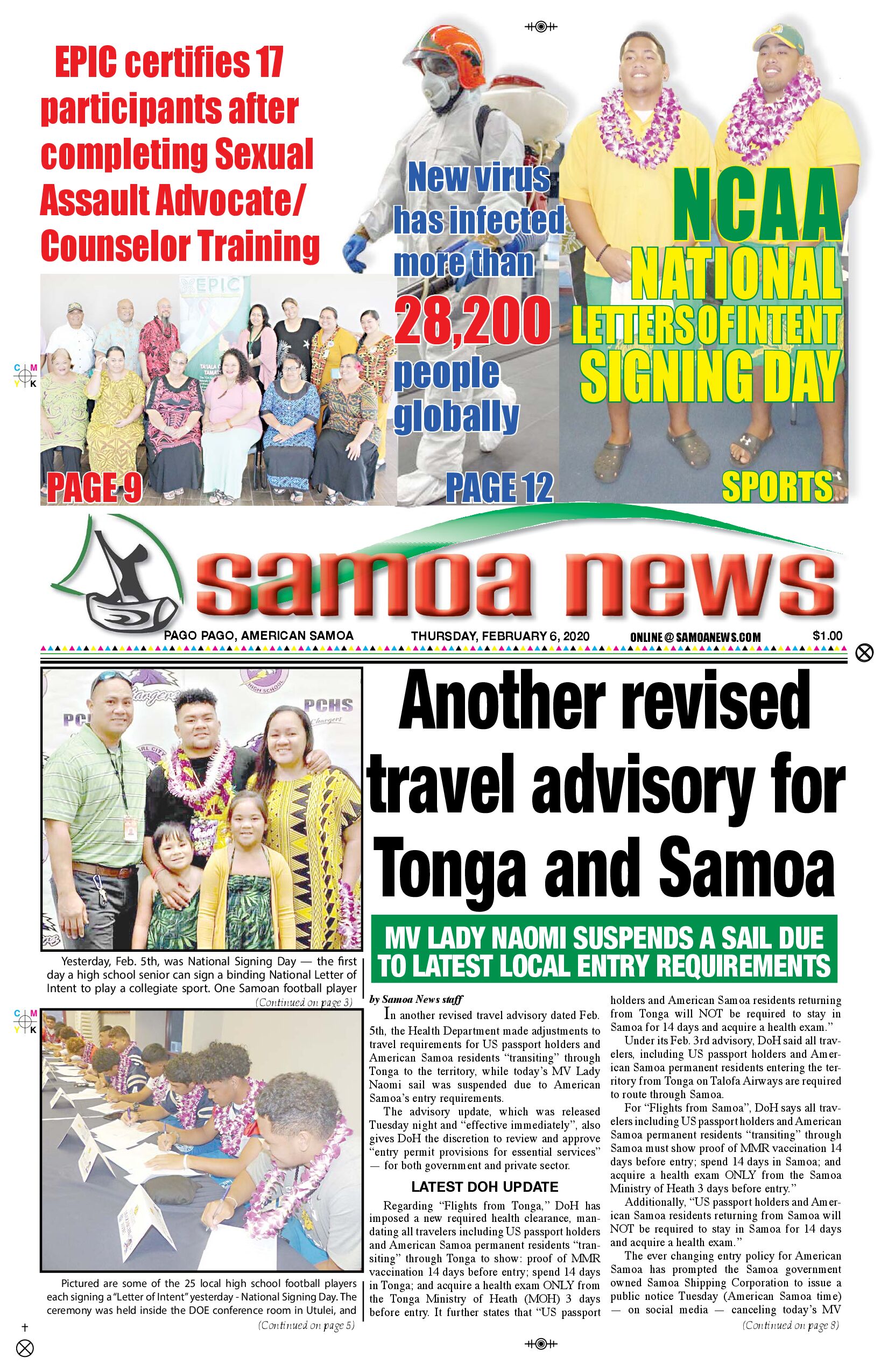 SN News Thursday, February 06, 2019