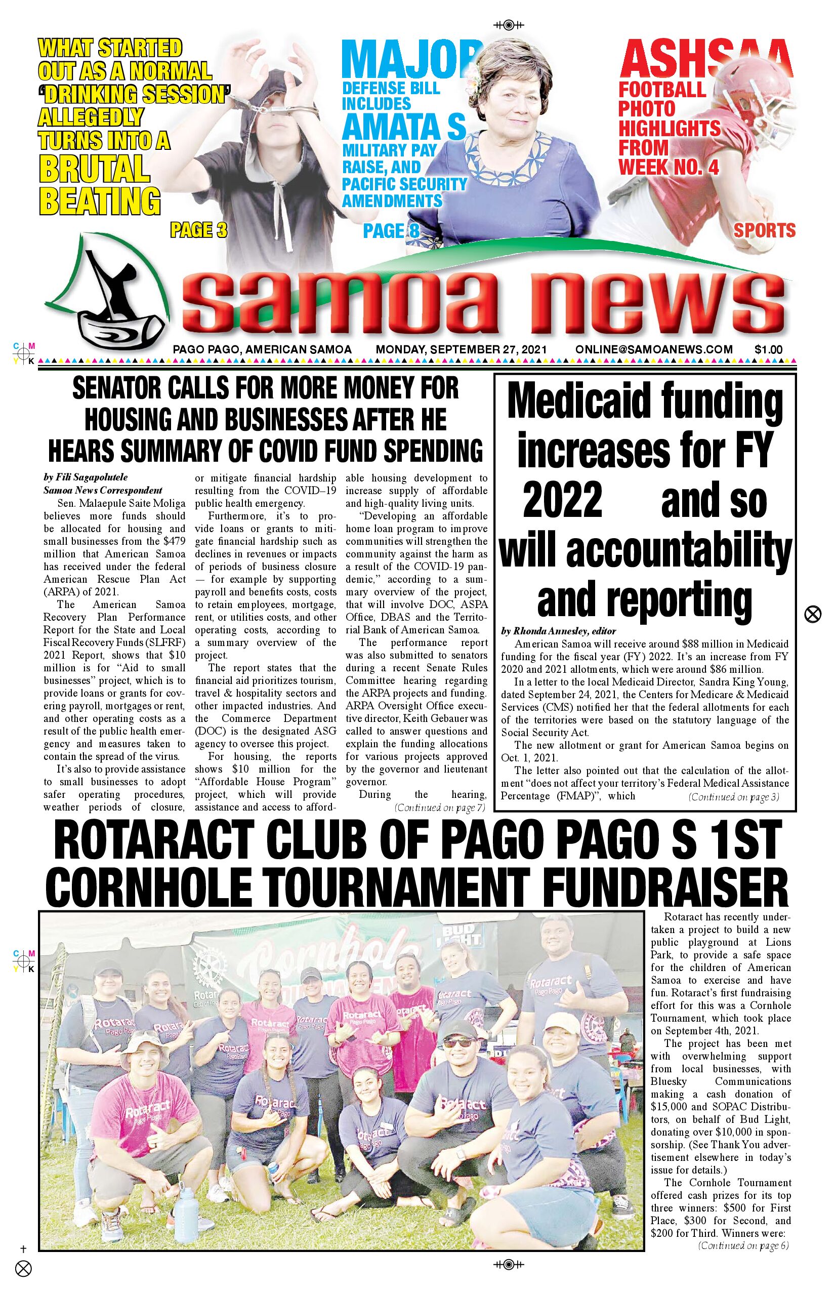 SN News Monday September 27, 2021