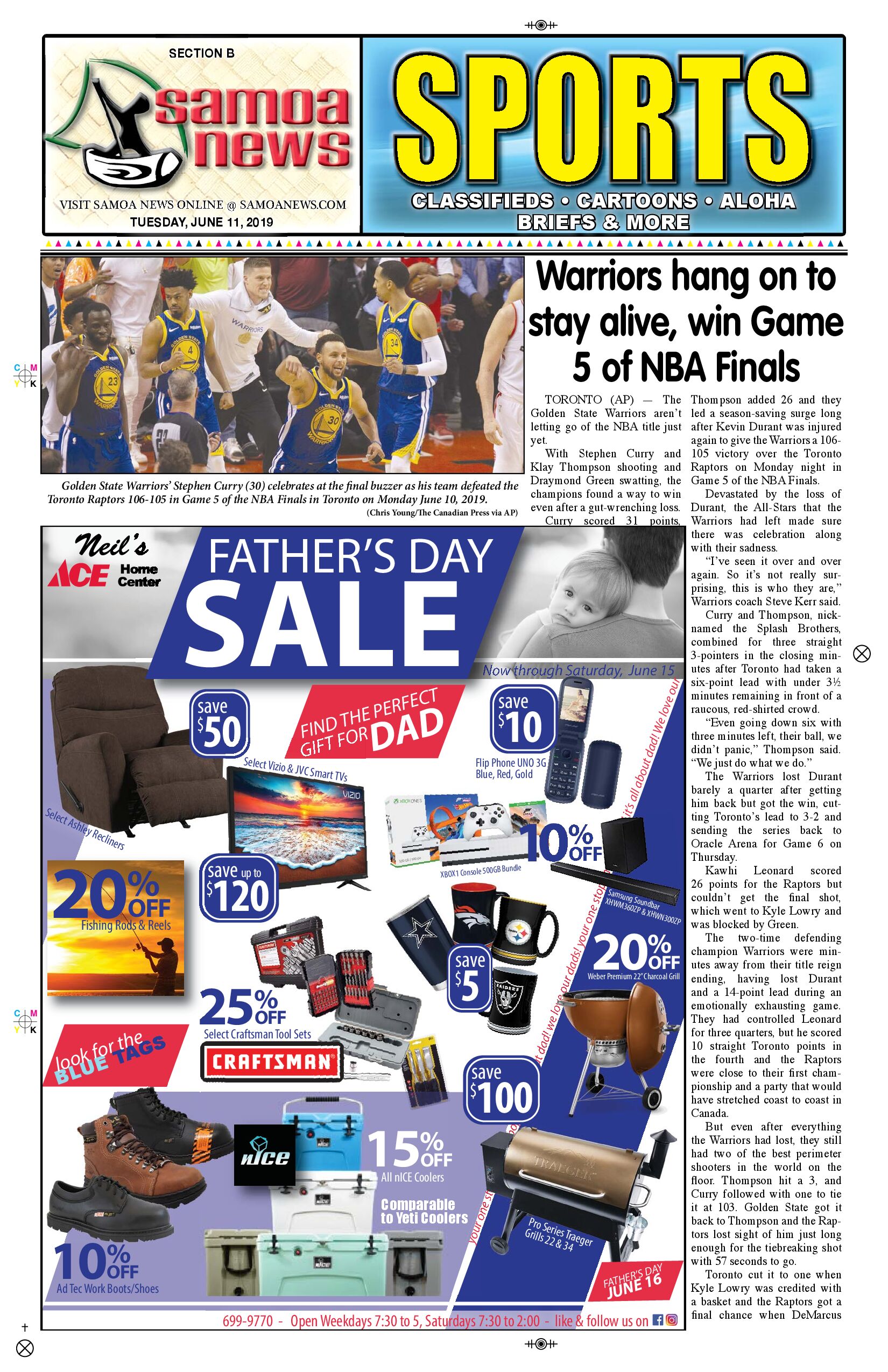 SN Sports Tuesday, June 11, 2019