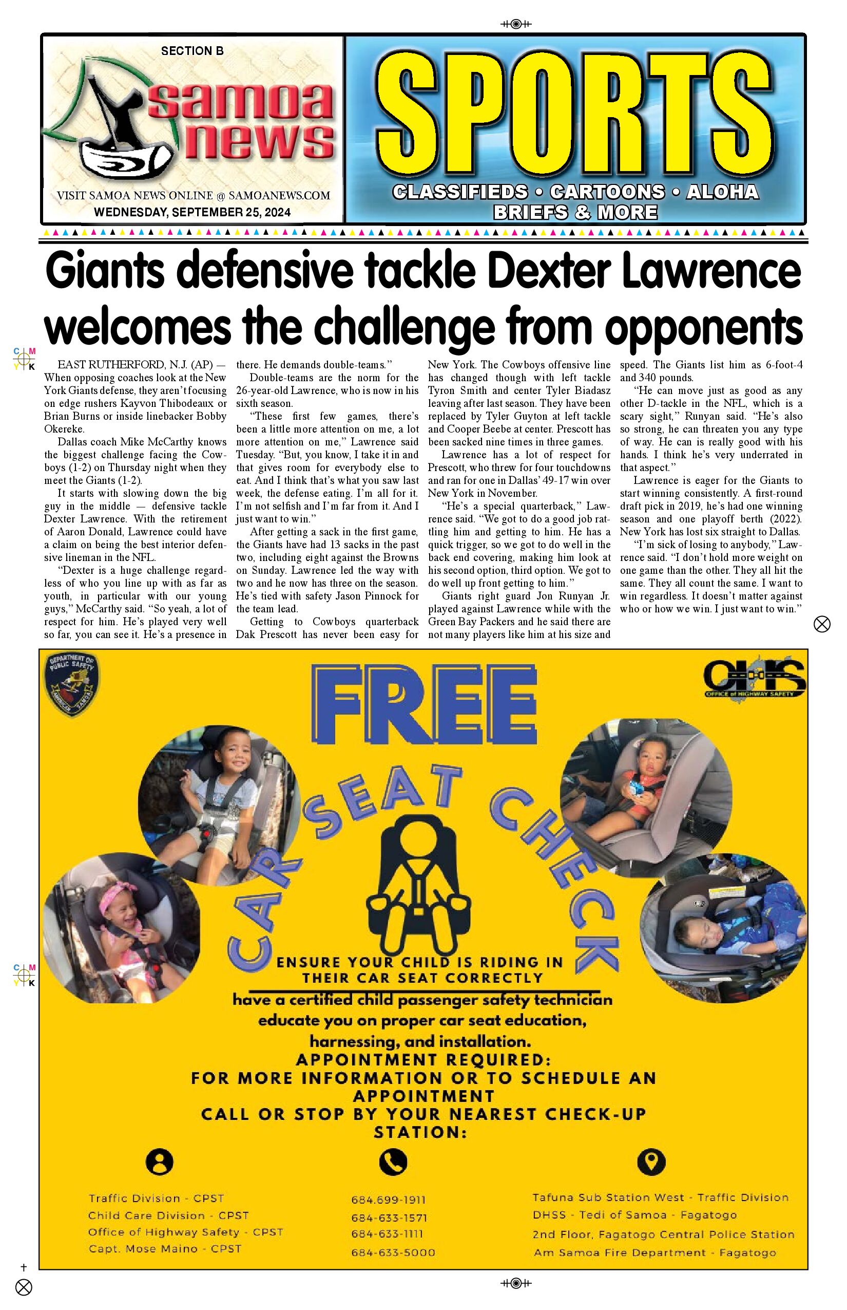 SN Sports Wednesday, September 25, 2024