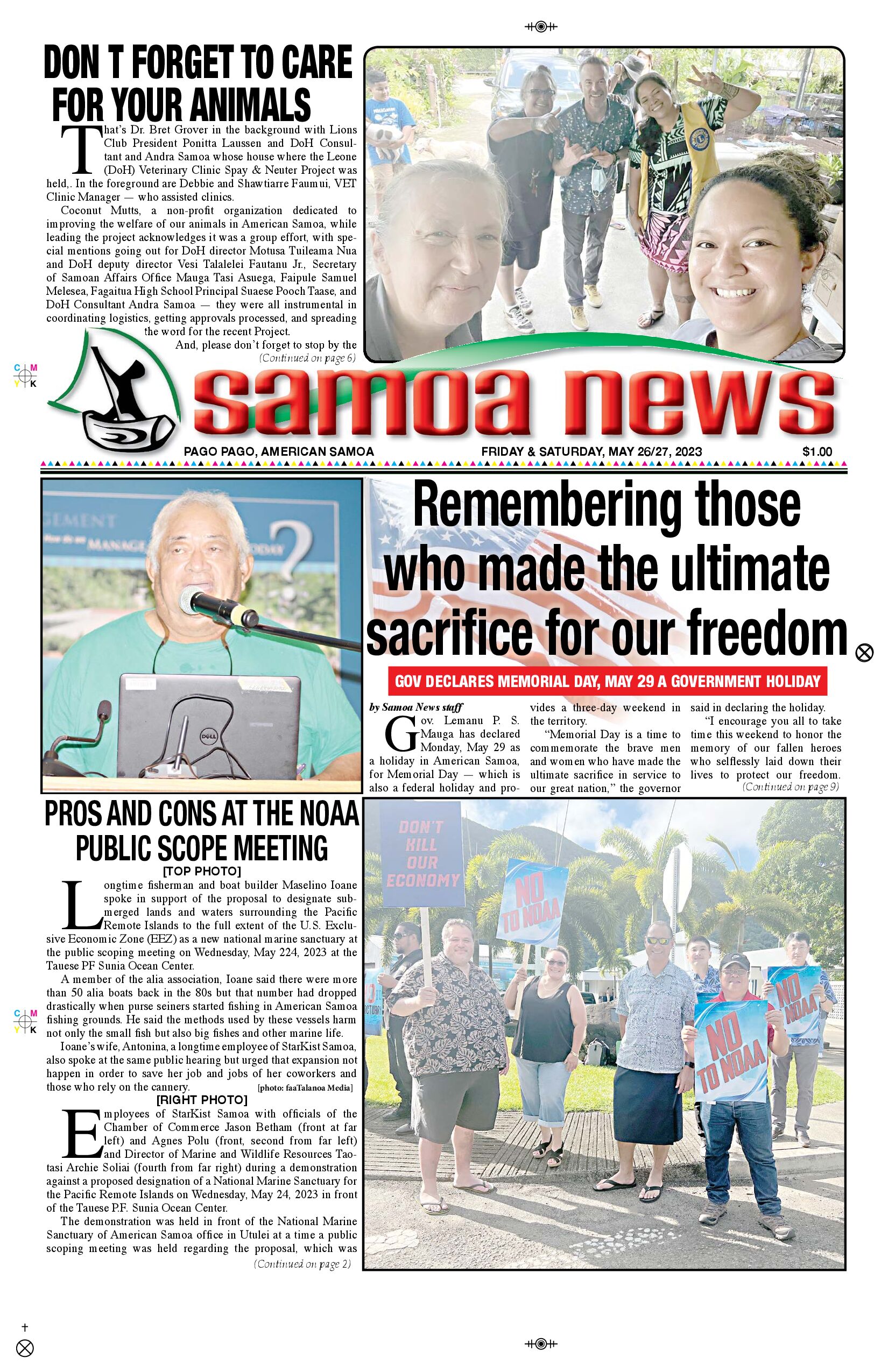 SN News Fri-Sat May 26-27 pdf links