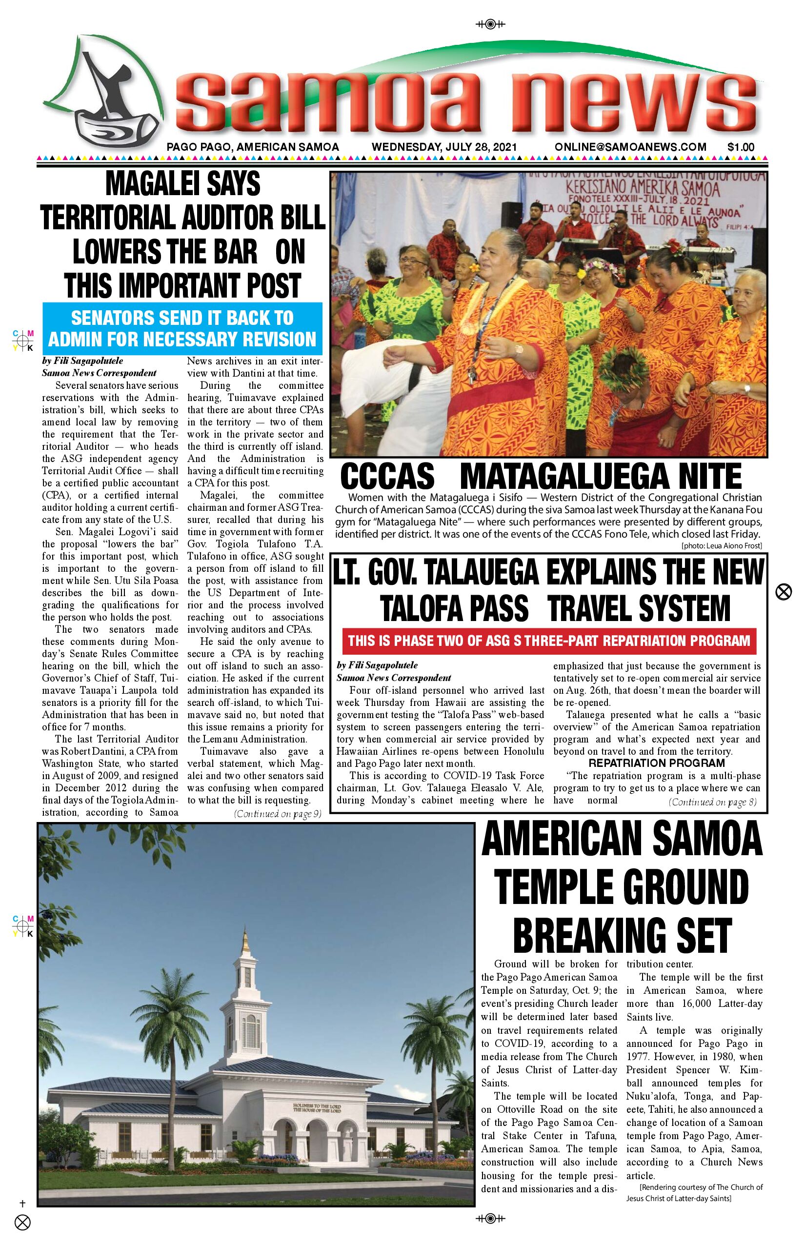 SN News Wednesday, July 28, 2021