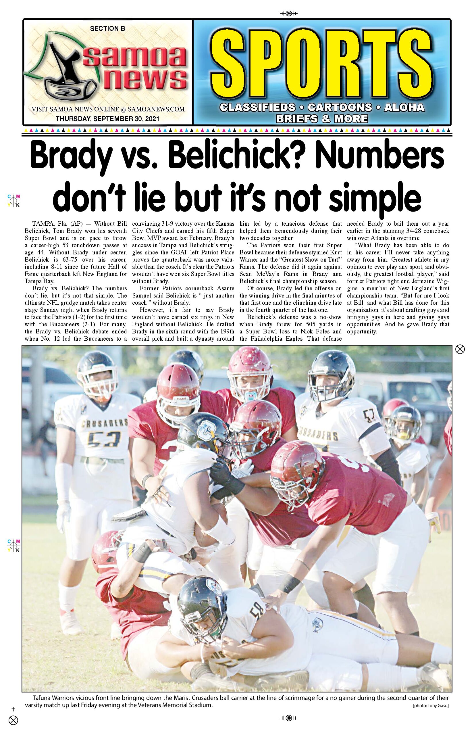 SN Sports Thursday, Sept. 30, 2021