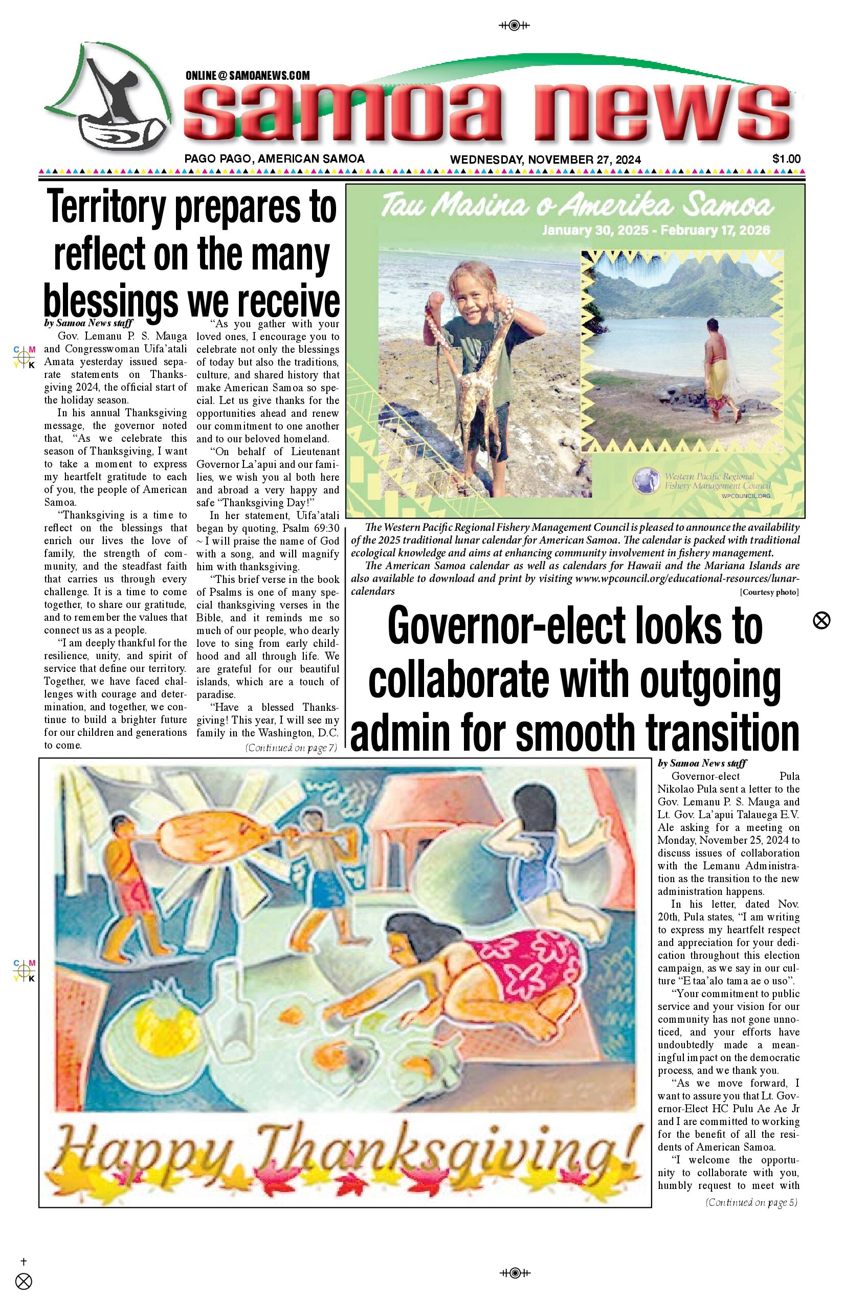 SN News Wednesday, November 27, 2024