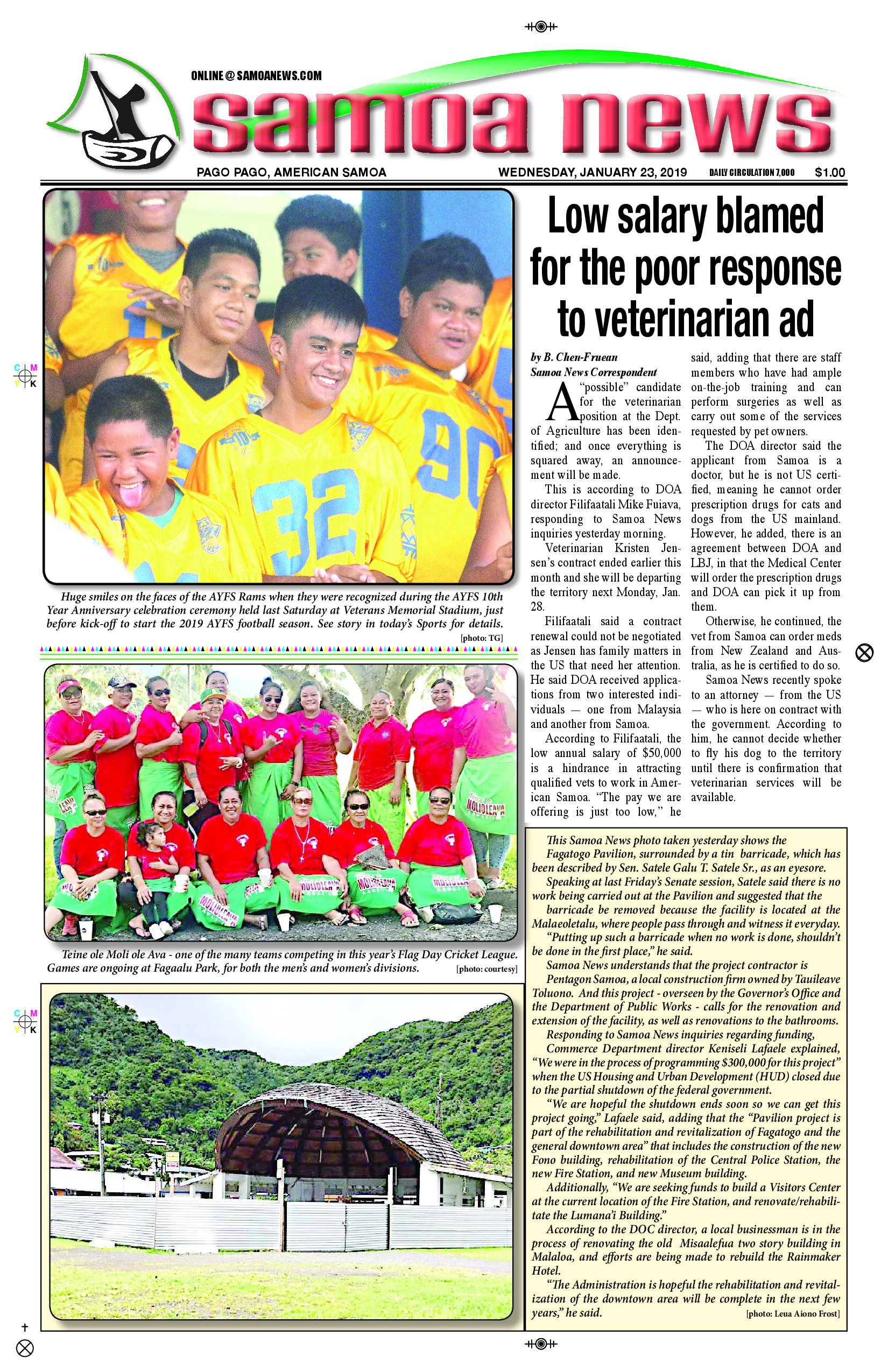 SN News Wednesday, January 23, 2019