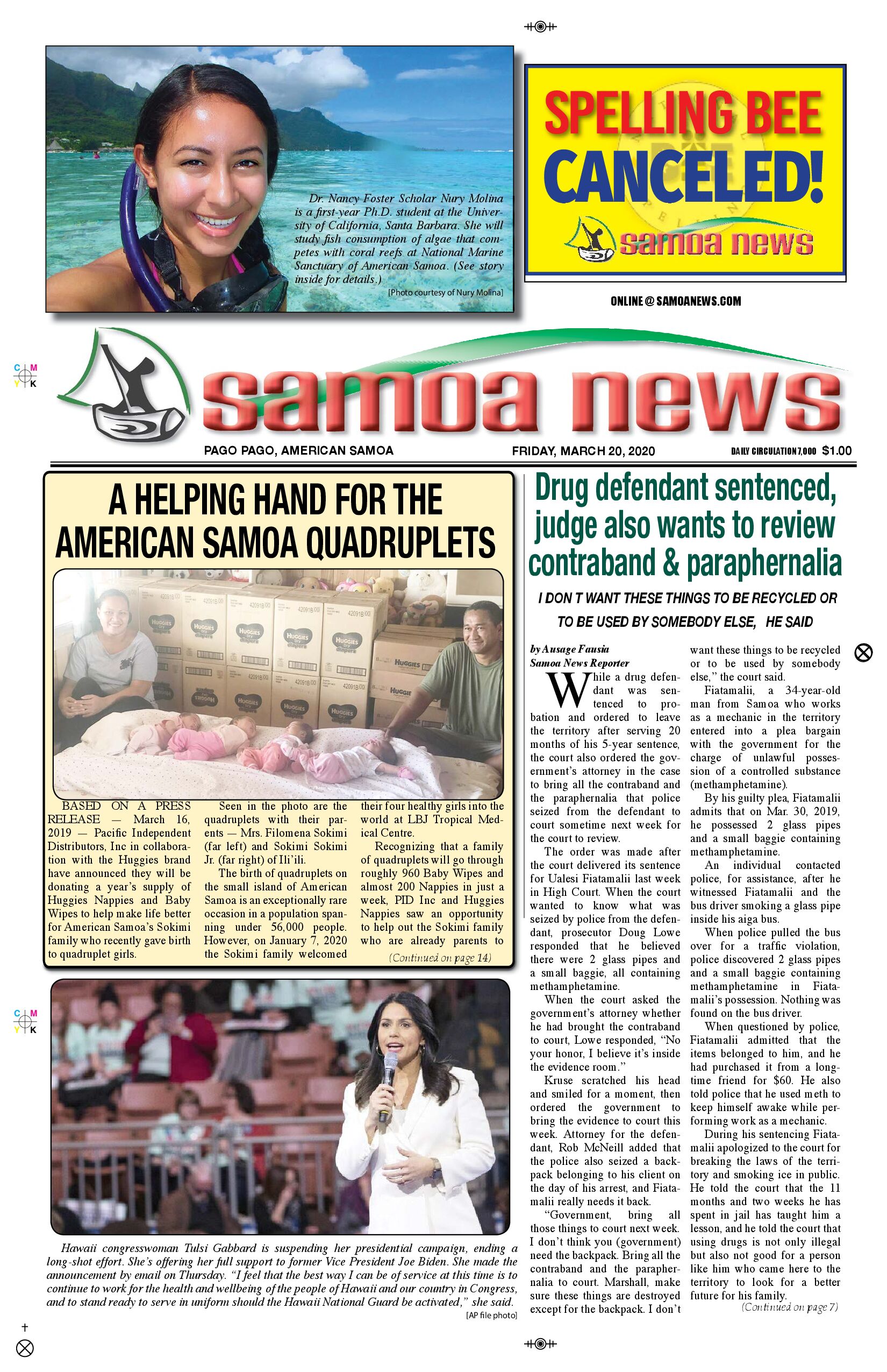 SN News Friday, March 20, 2020