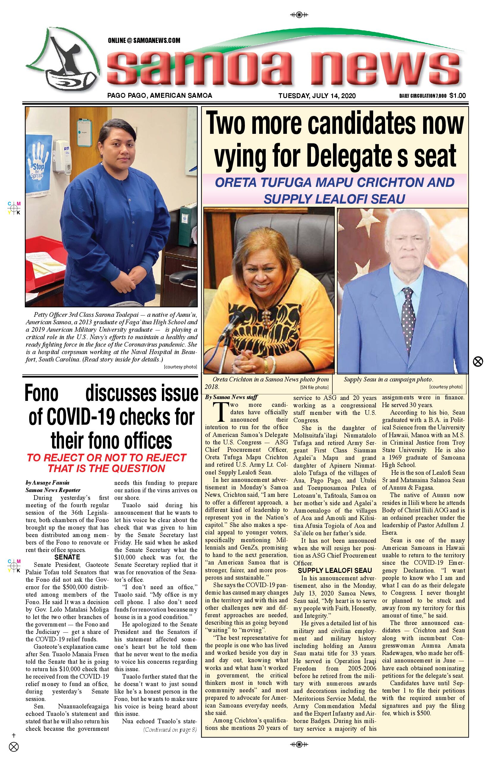 SN News Tuesday, July 14, 2020