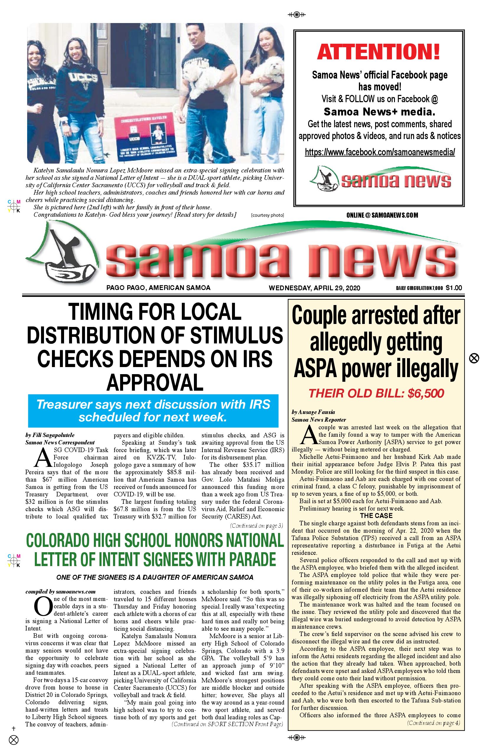 SN News Wednesday, April 29, 2020