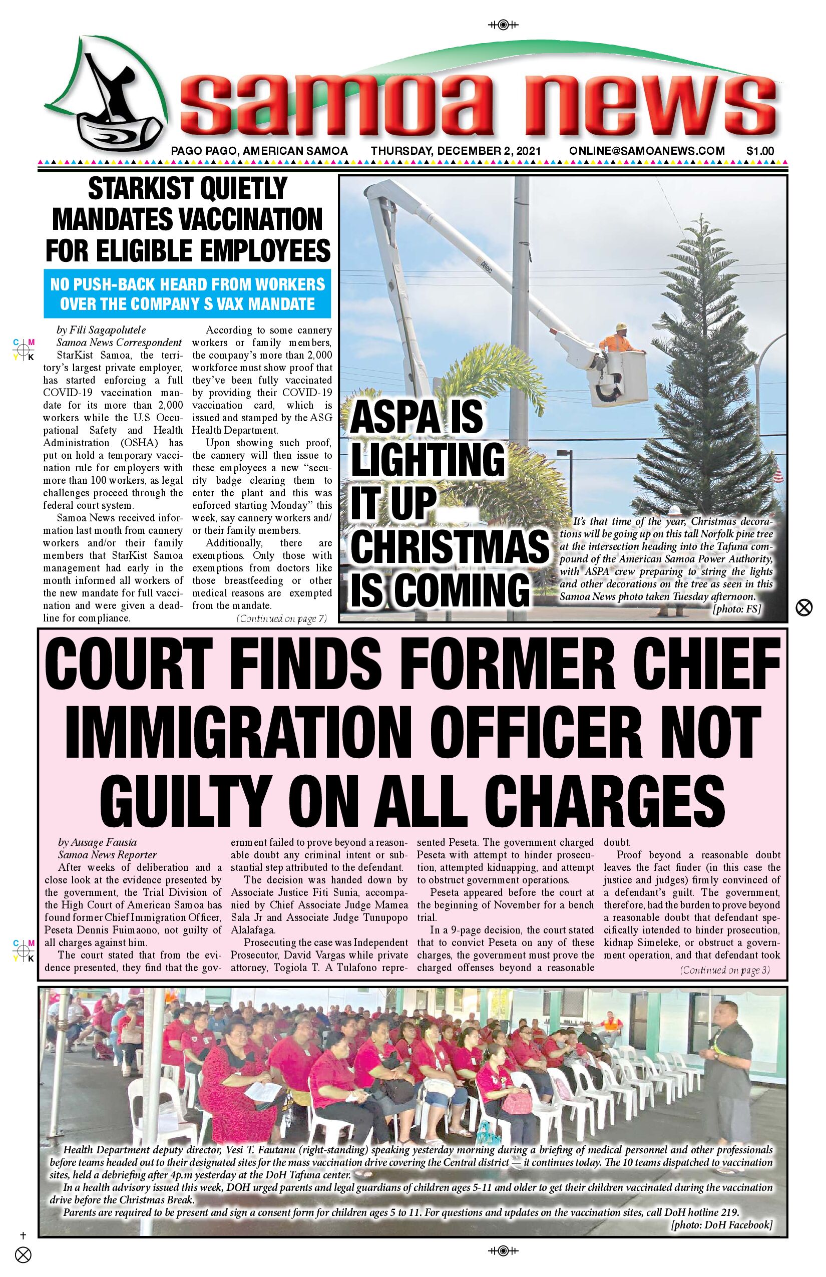 SN News Thursday, December 02, 2021