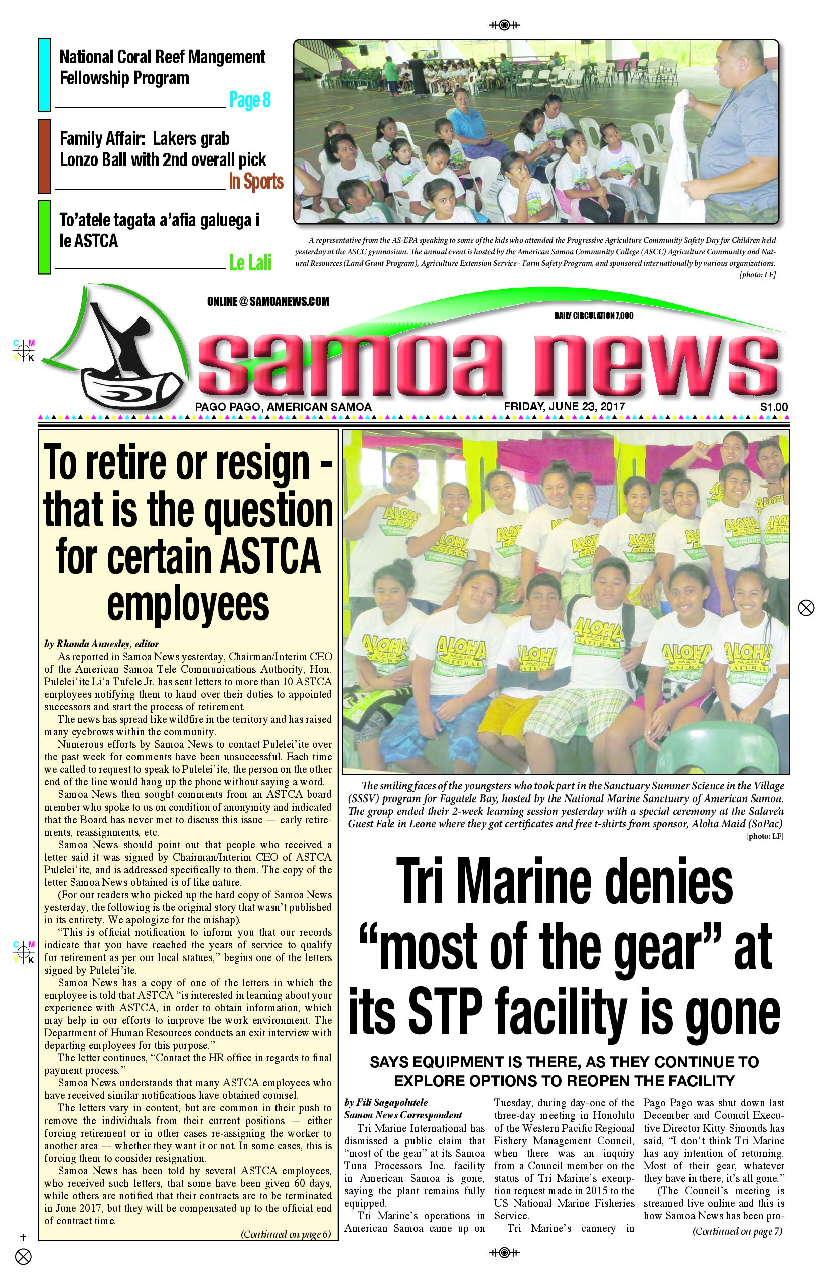 SN News Friday, June 23, 2017