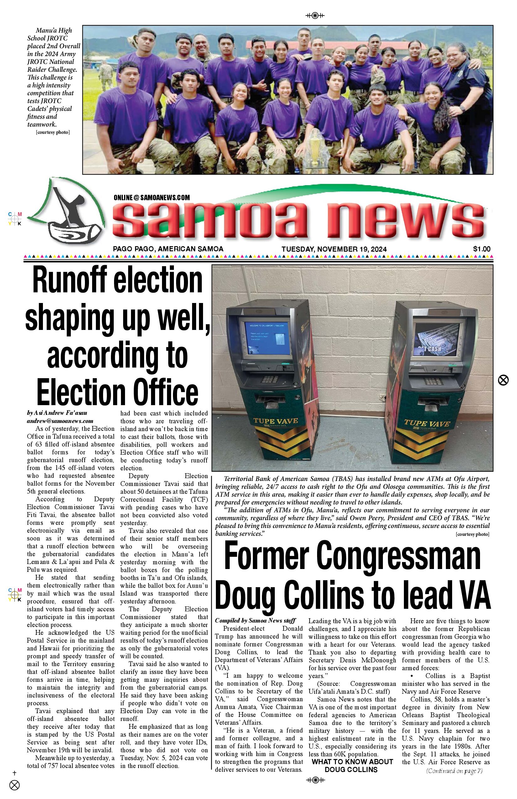 SN News Tuesday, November 19, 2024