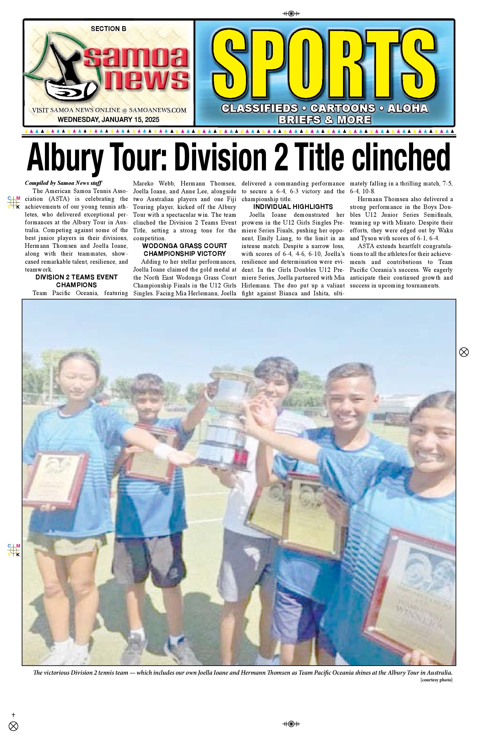 SN Sports Wednesday, January 15, 2025