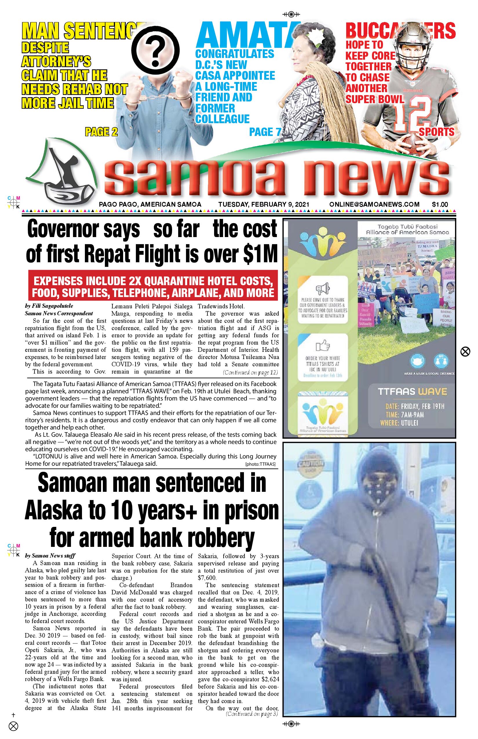 SN News Tuesday, Feb. 09, 2021