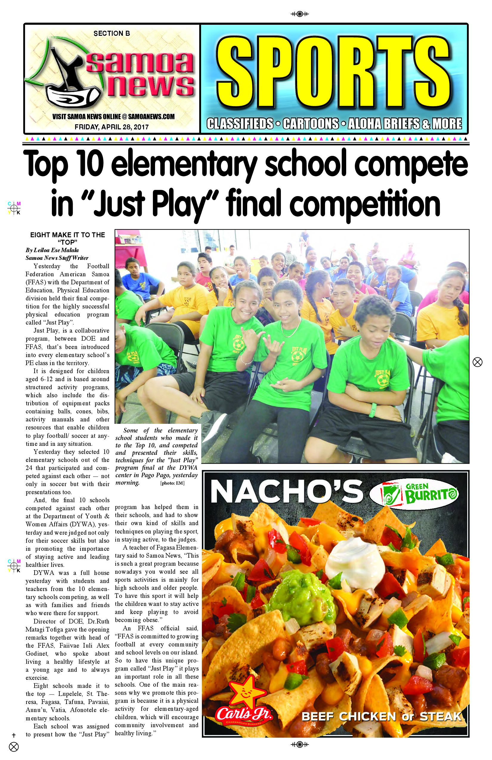 SN Sports Friday, April 28, 2017