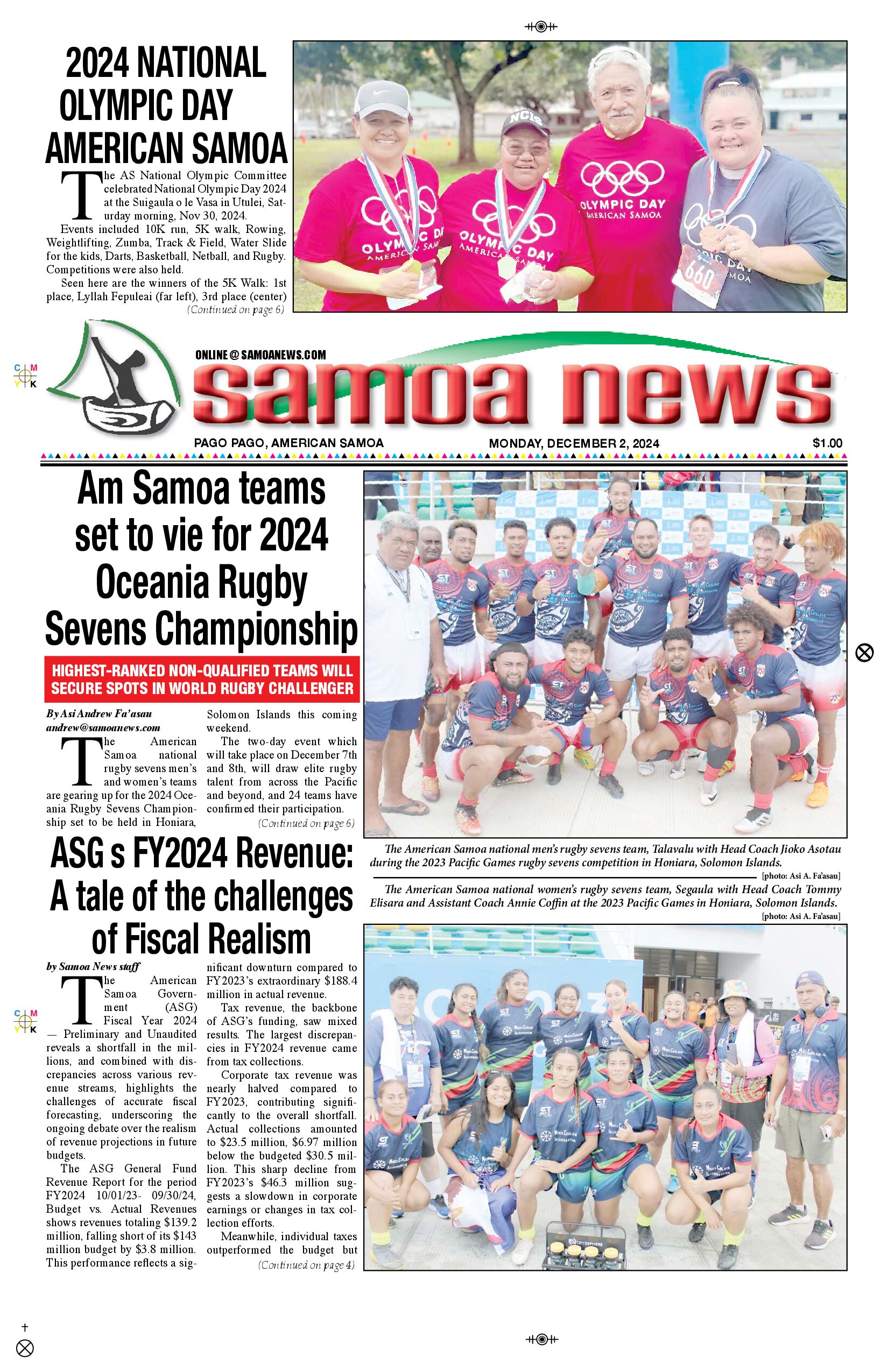 SN News Monday, December 02, 2024