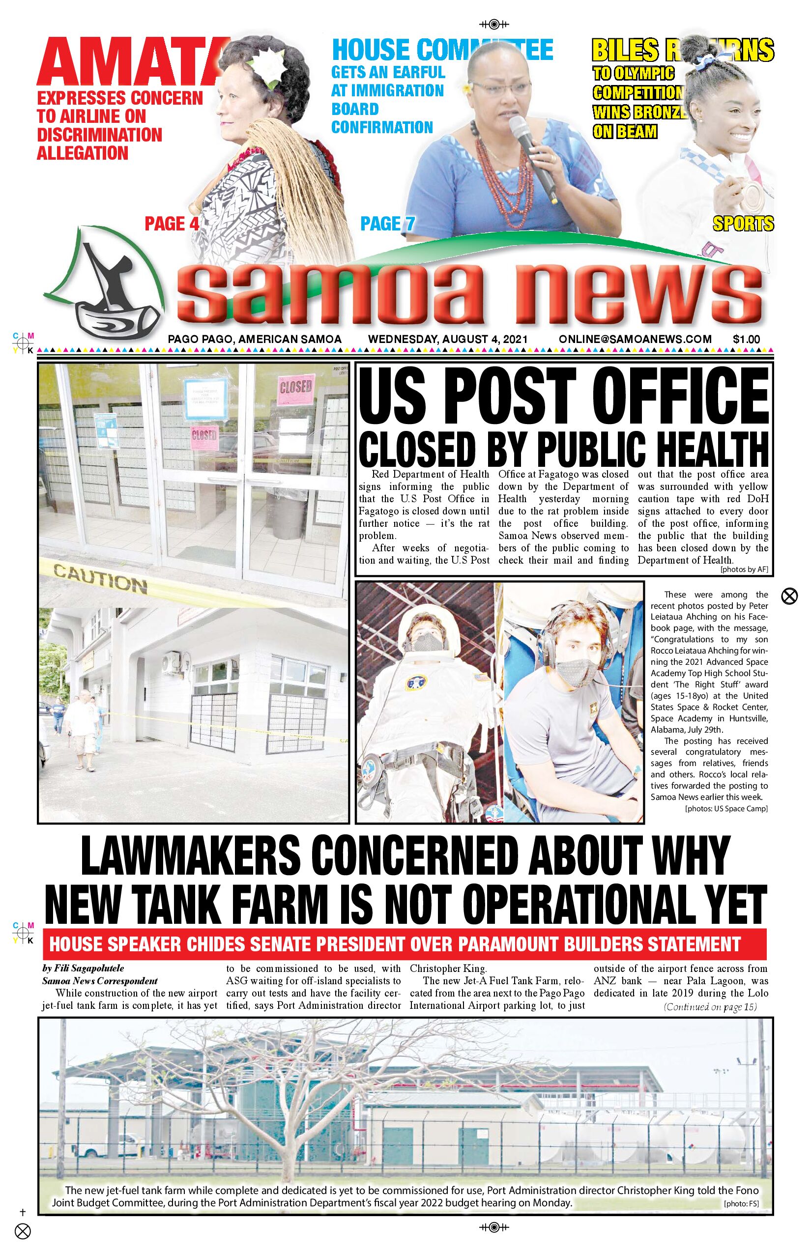 SN News Wednesday, August 04, 2021