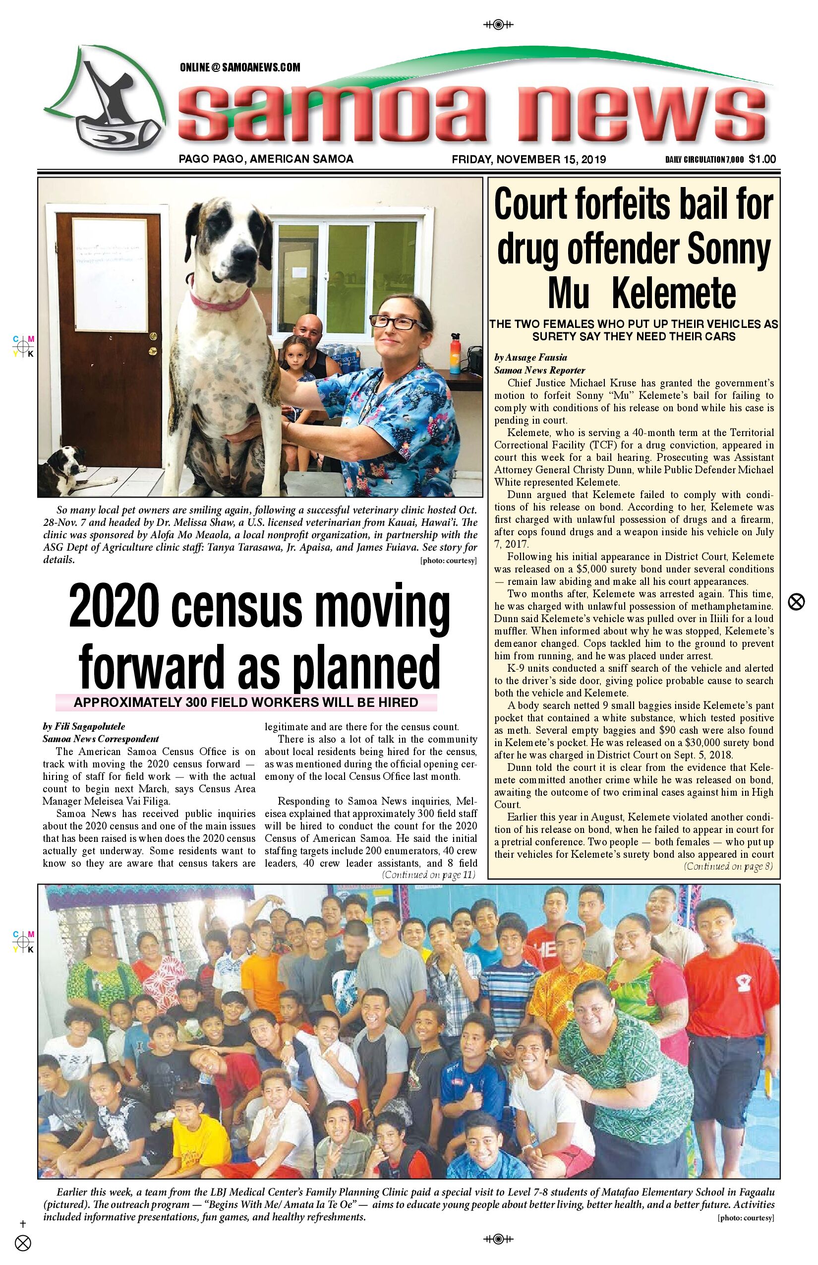 SN News Friday, November 15, 2019