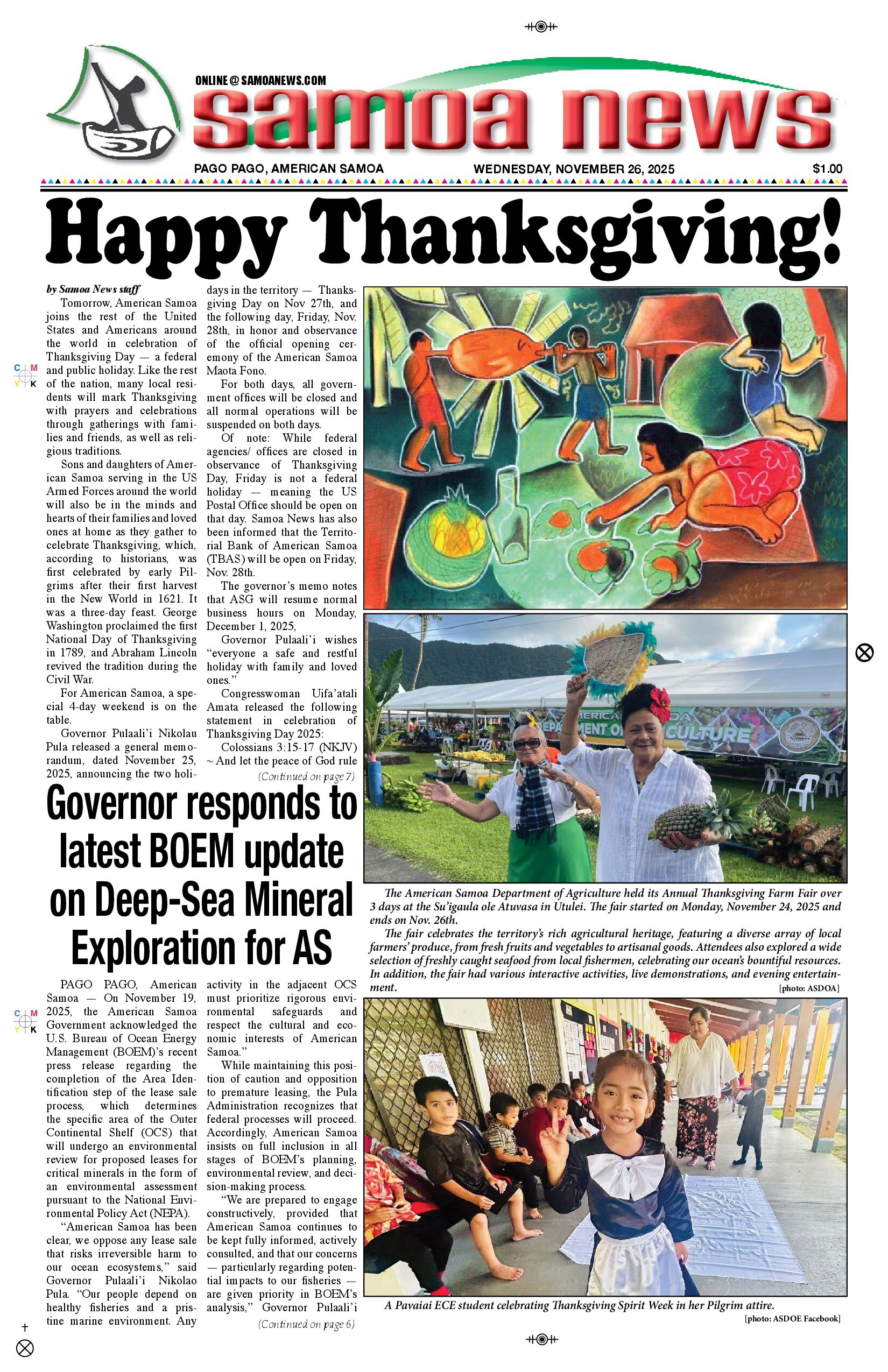 SN News Wednesday, November 26, 2025