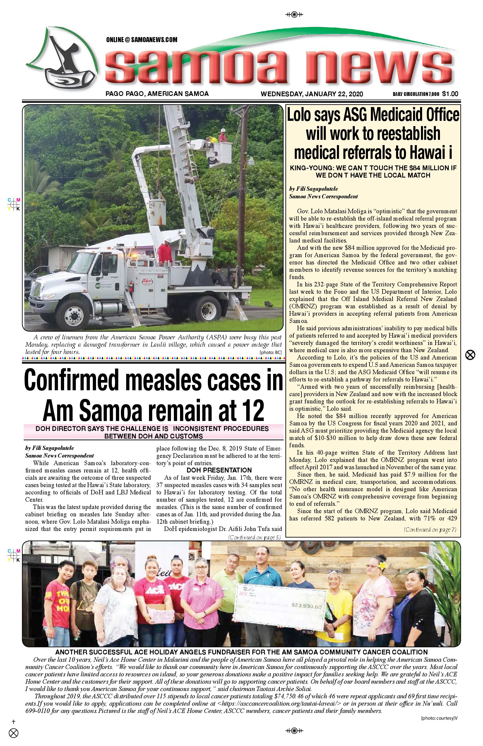 SN News Wednesday, January 22, 2020