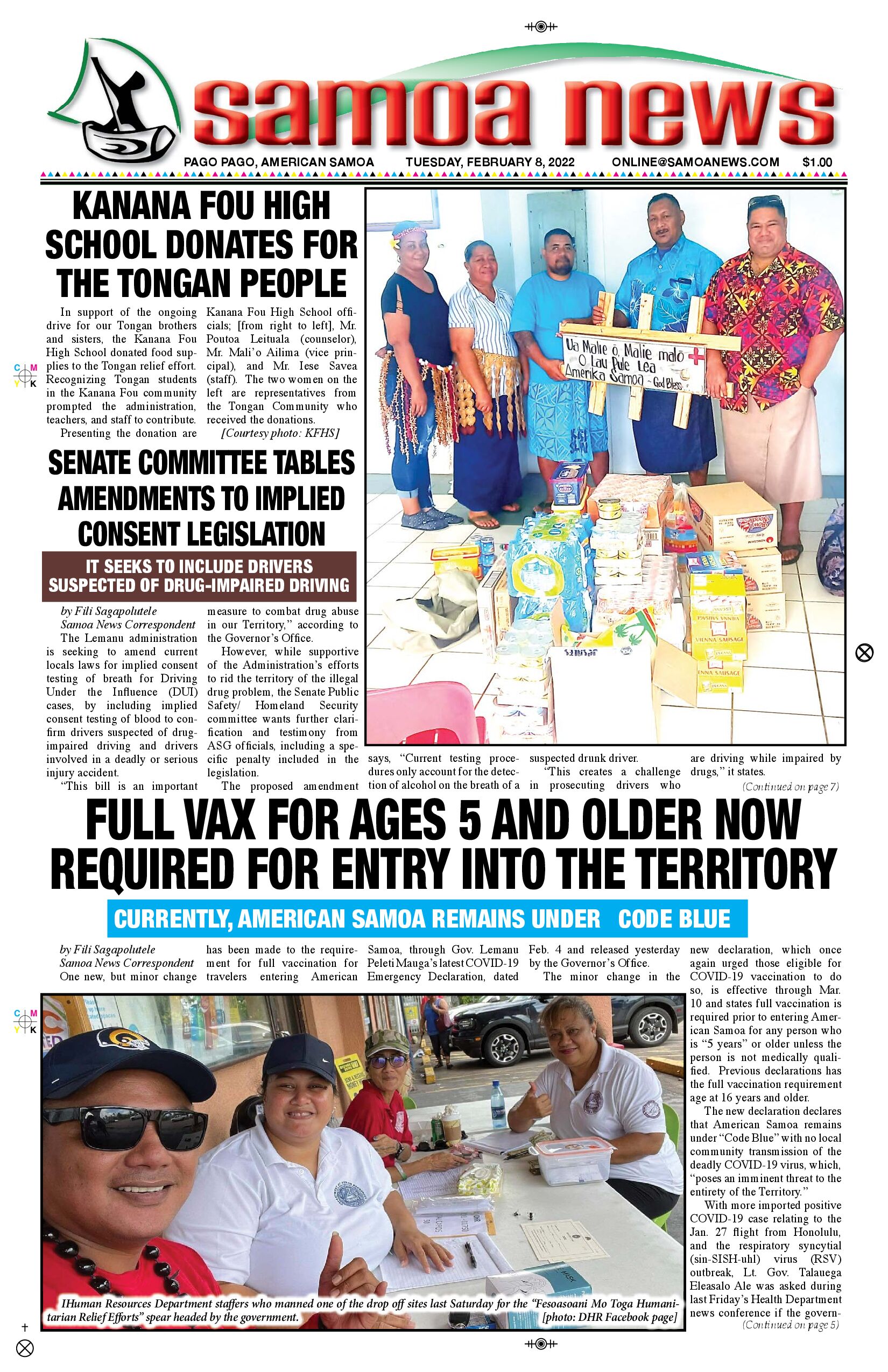 SN News Tuesday, February 08,  2022