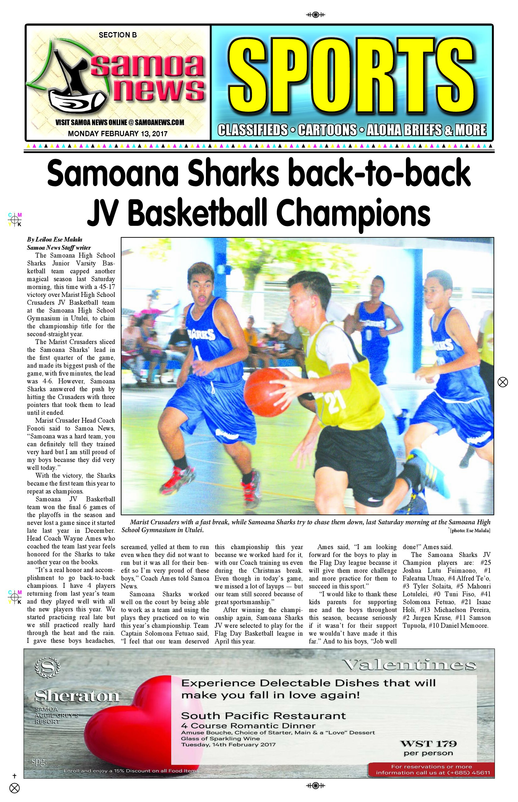 SN Sports Monday, Feb. 13, 2017