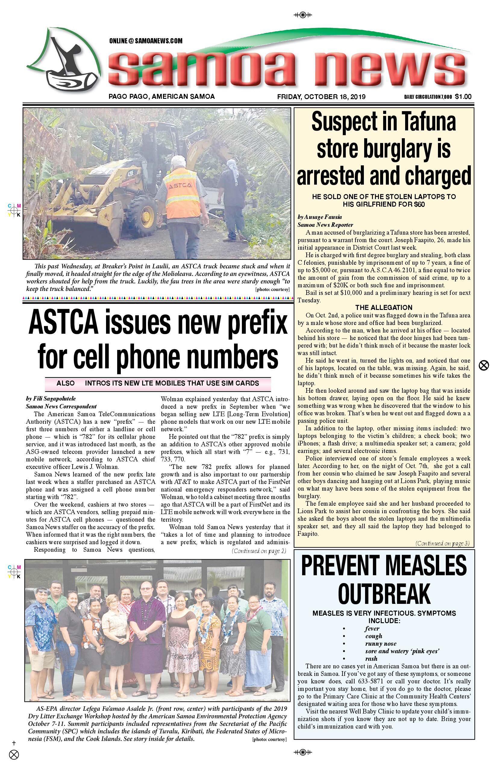 SN News Friday, October 18, 2019