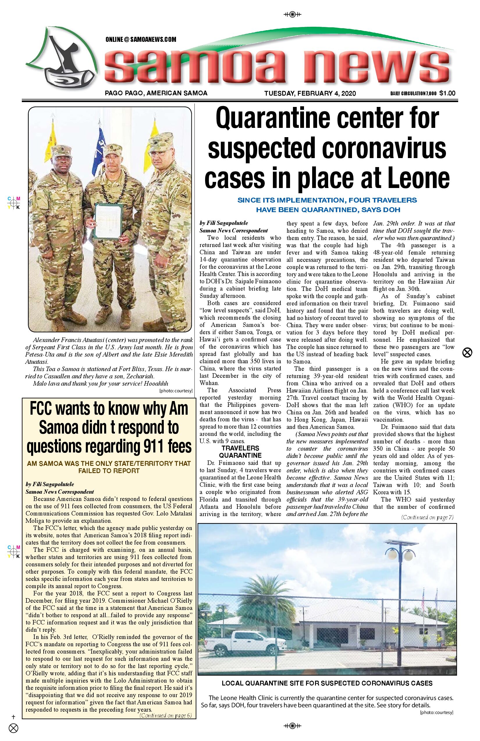 SN News Tuesday, February 04, 2019